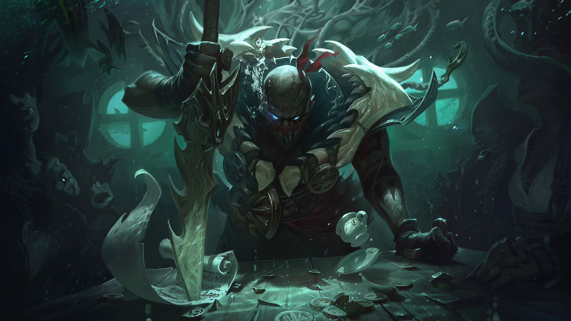 Pyke League Of Legends Wallpapers