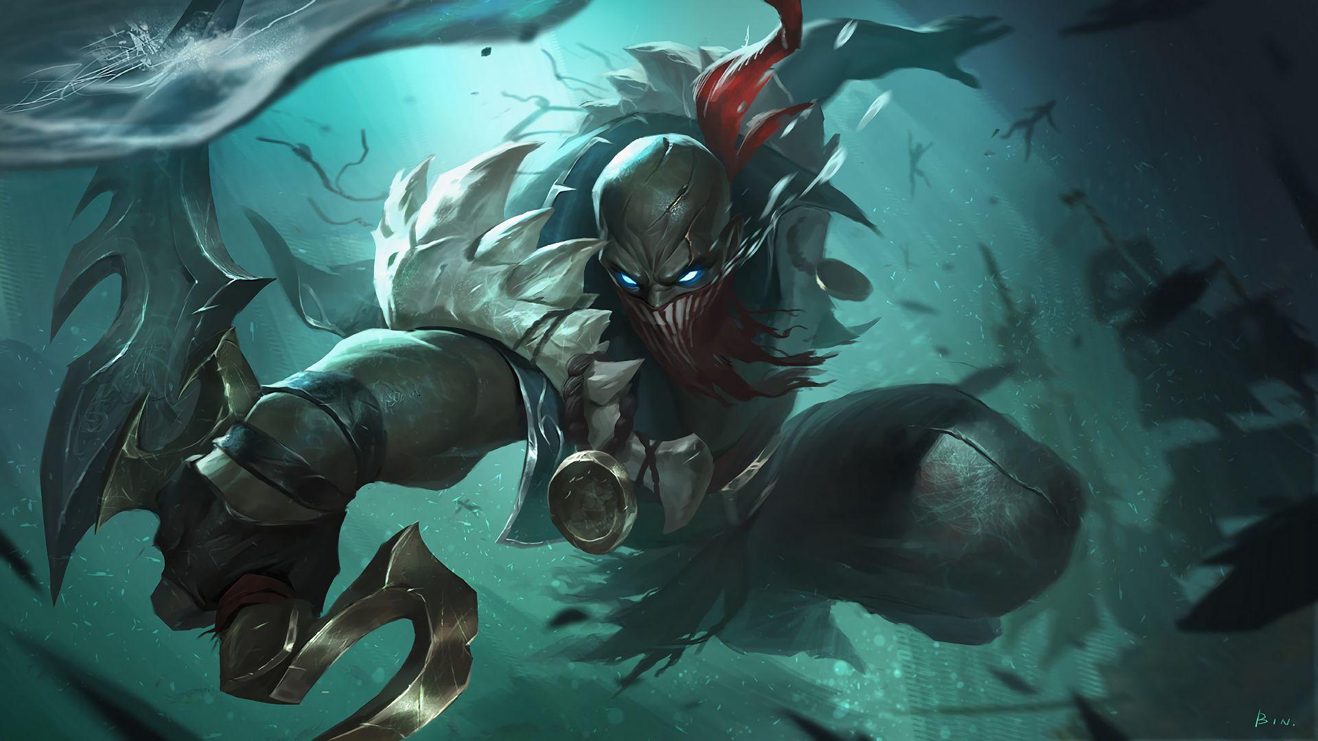 Pyke League Of Legends Wallpapers