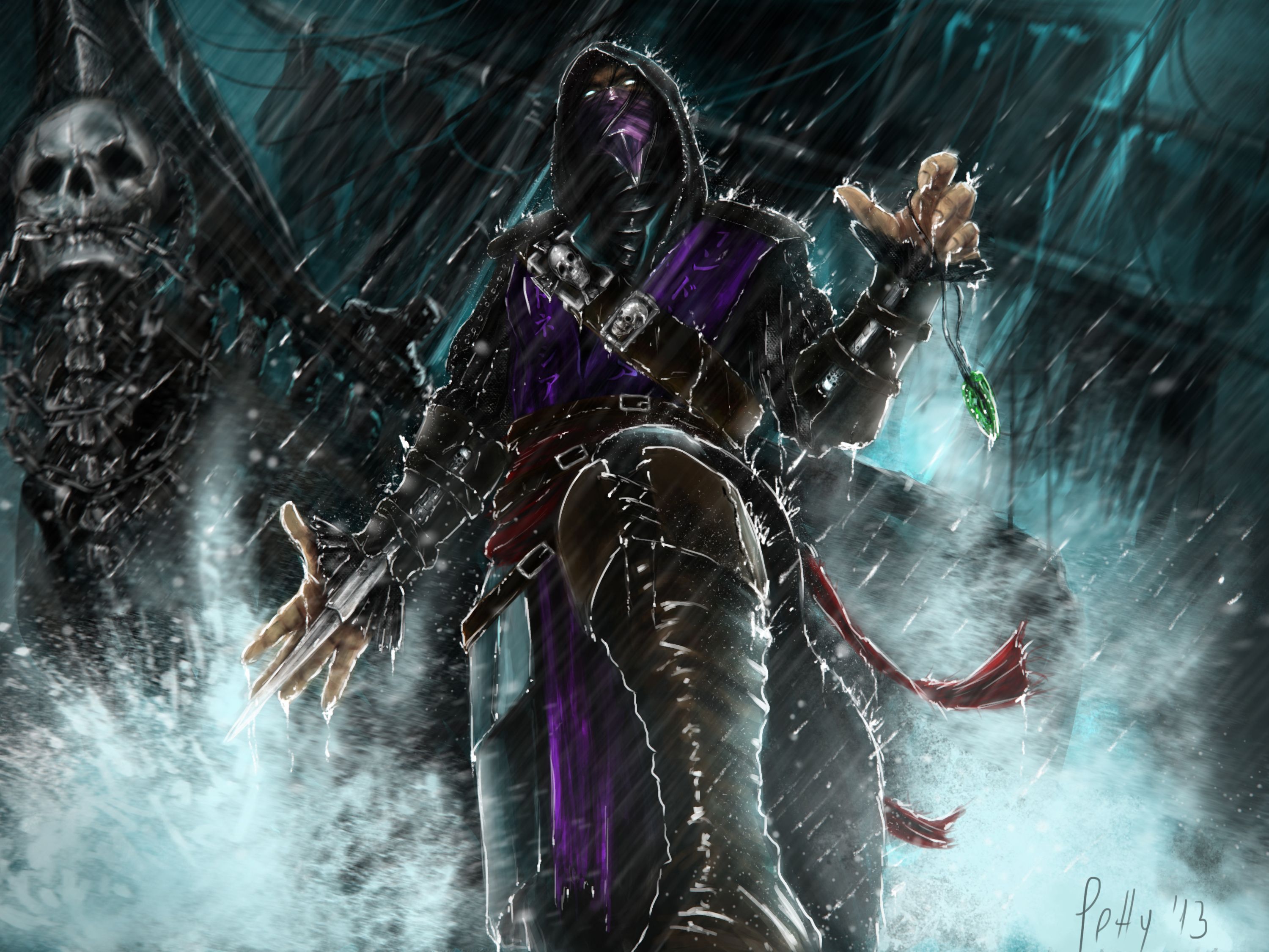 Rain Mortal Kombat 11 Wallpapers