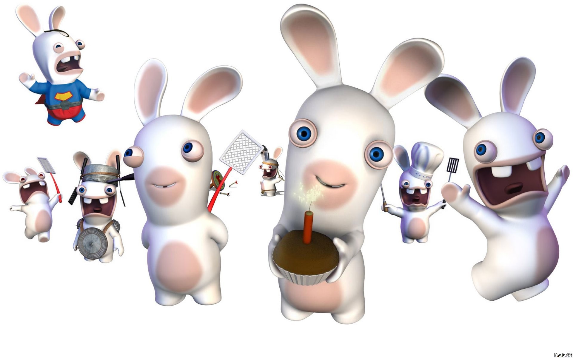 Rayman Raving Rabbids Wallpapers