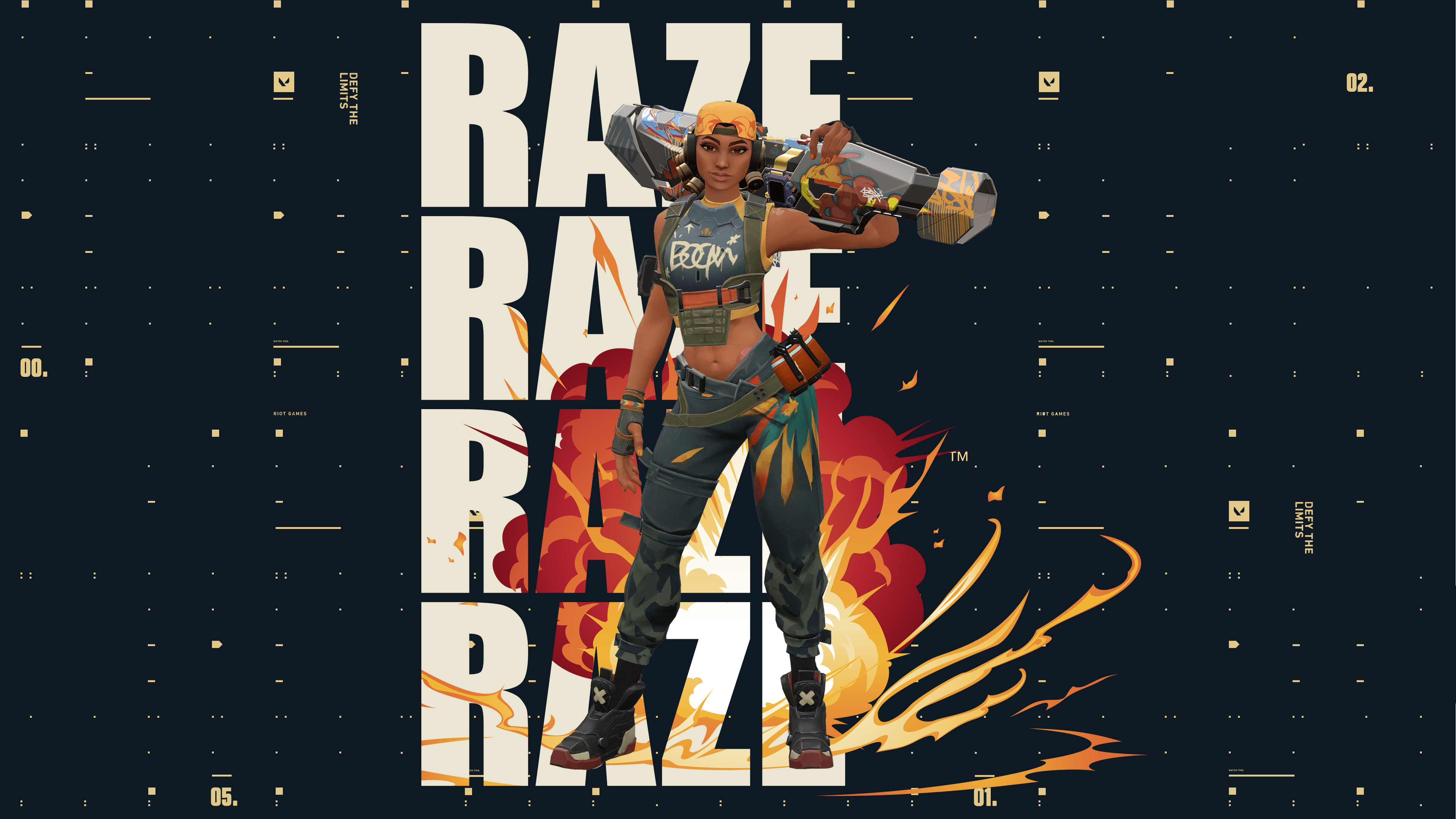 Raze Valorant Gaming Wallpapers