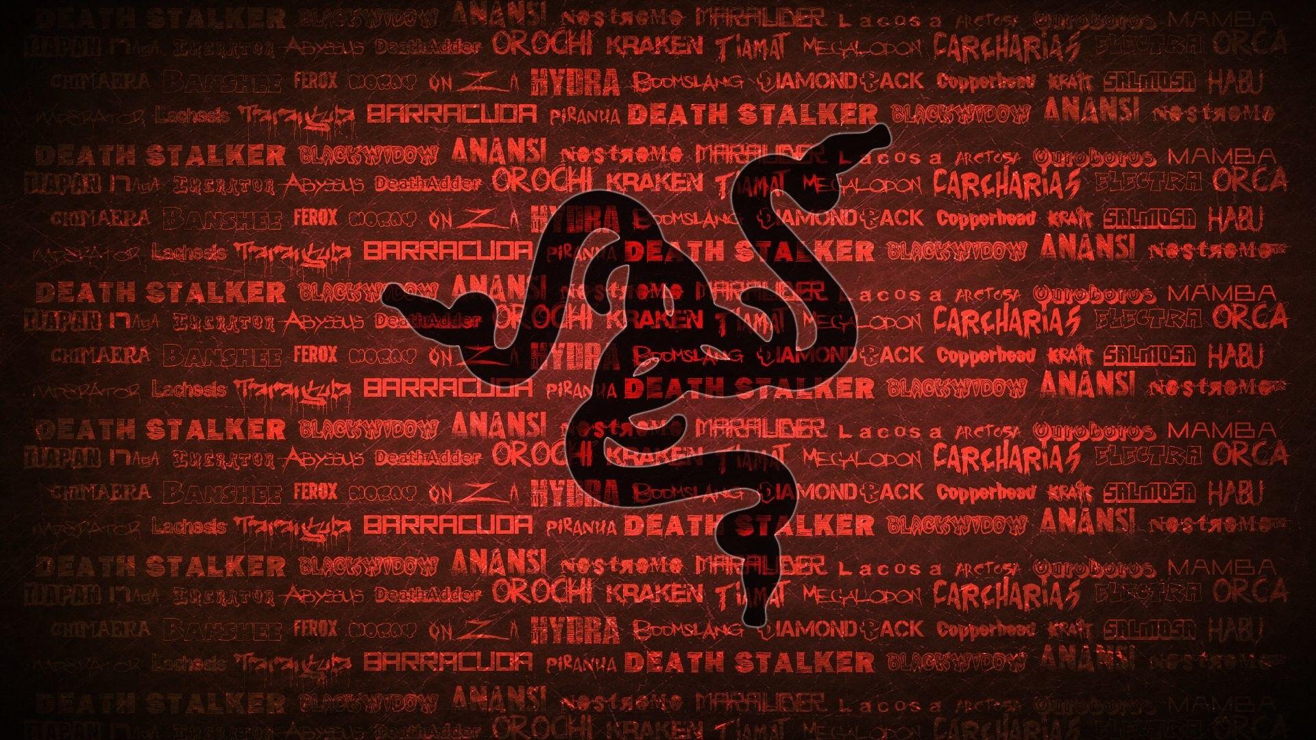 Red Razer Ancient Logo Wallpapers