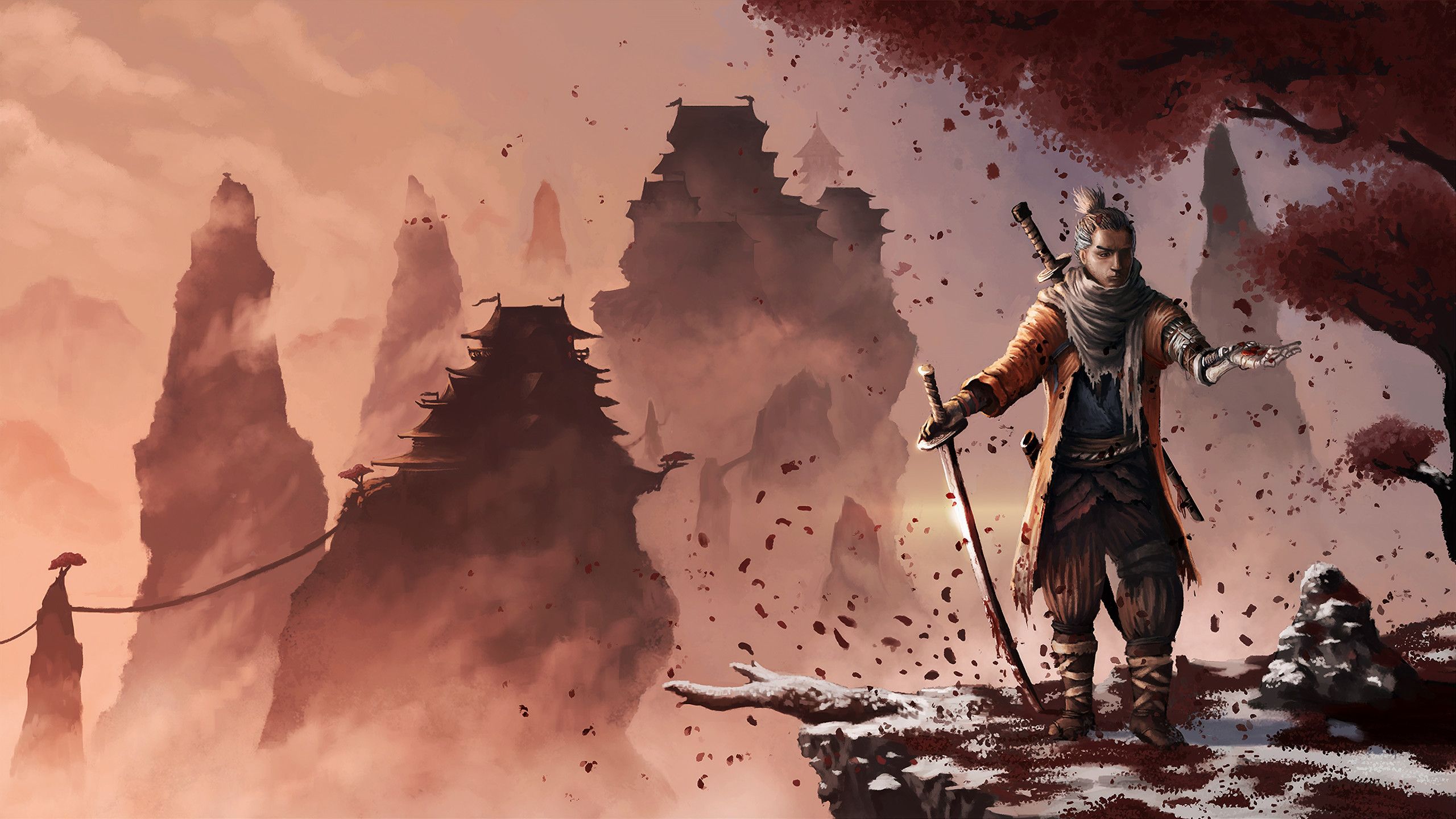 Sekiro Shadows Die Twice Cool Background Wallpapers