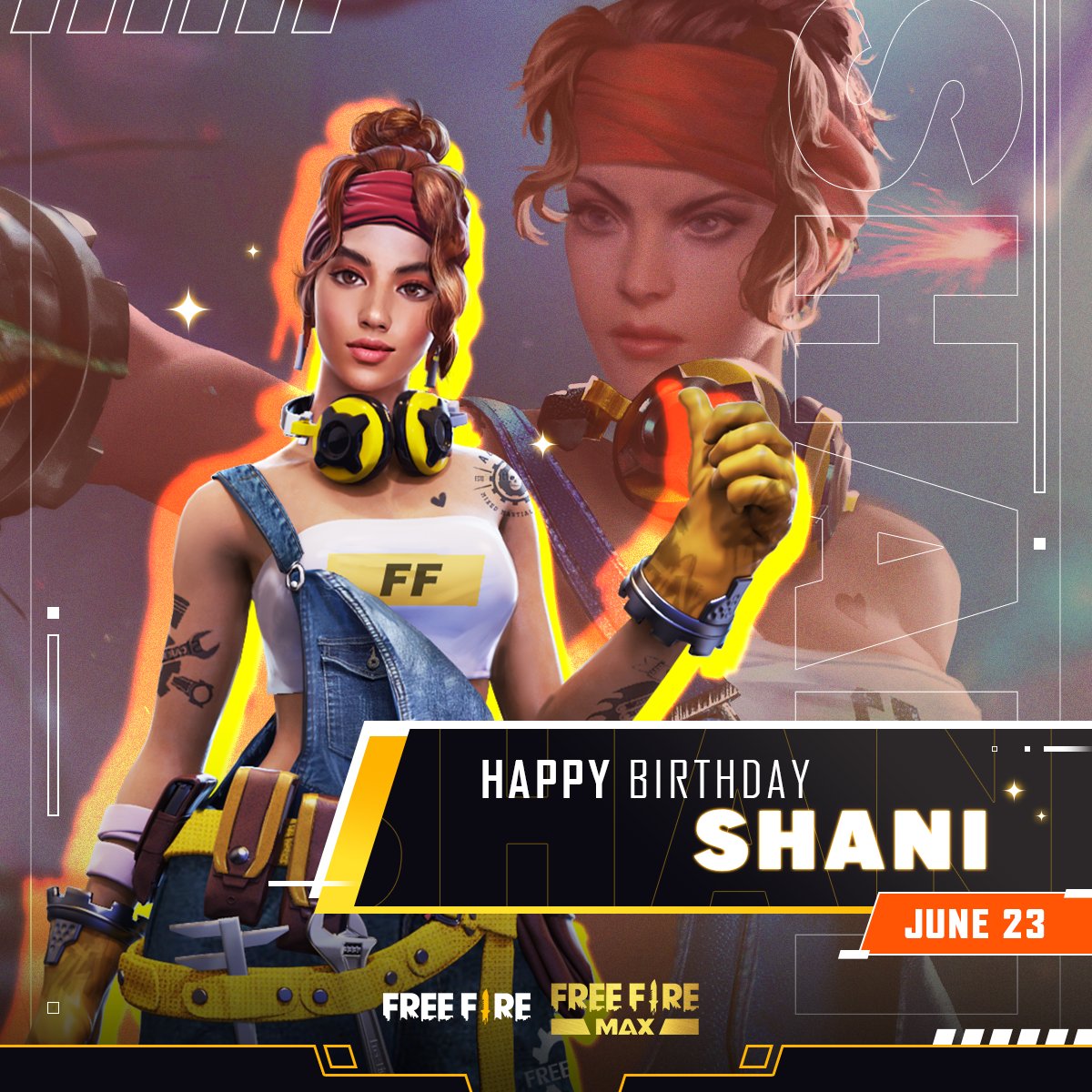 Shani Garena Free Fire Wallpapers