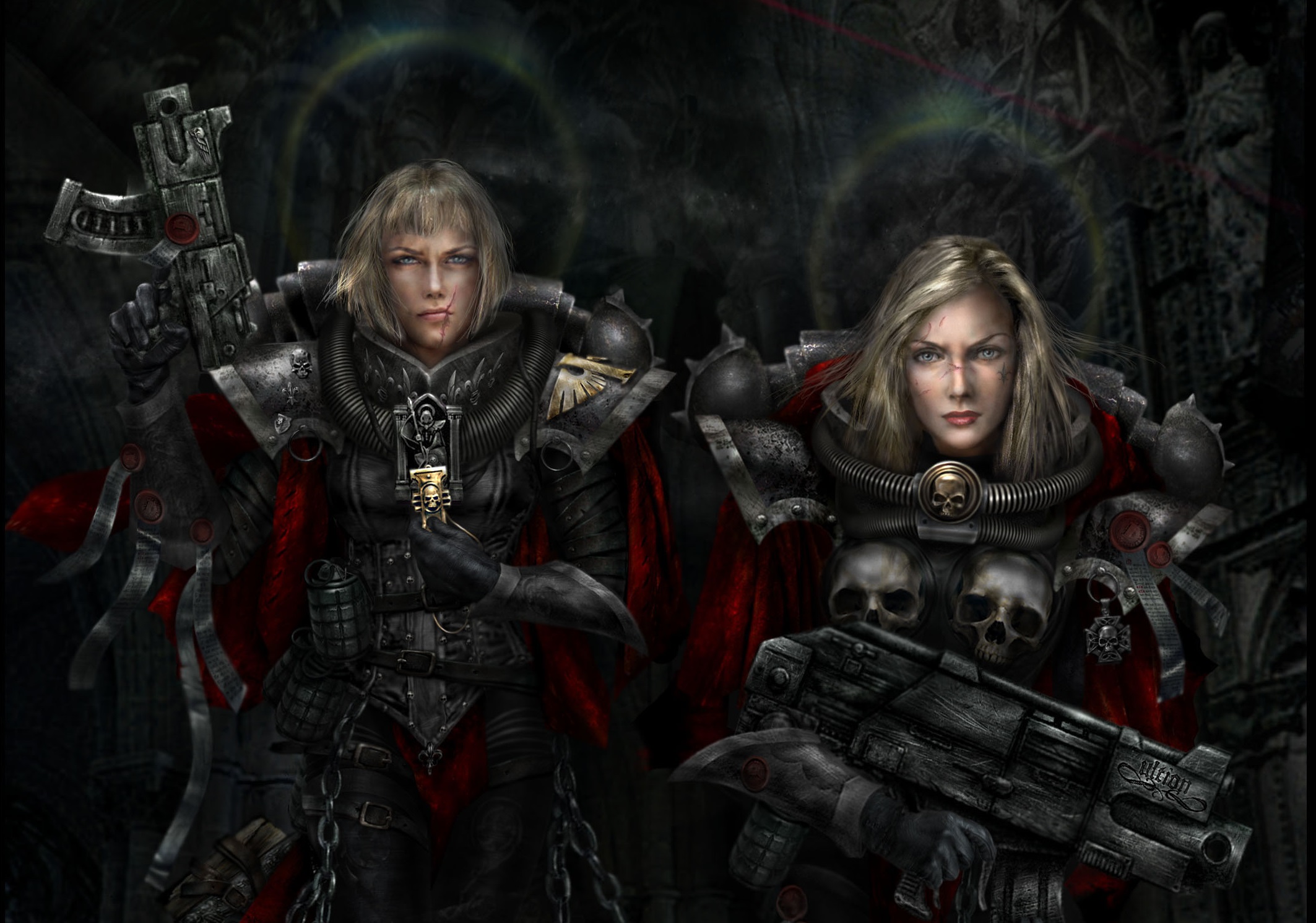 Sisters of battle Warhammer 40k Wallpapers