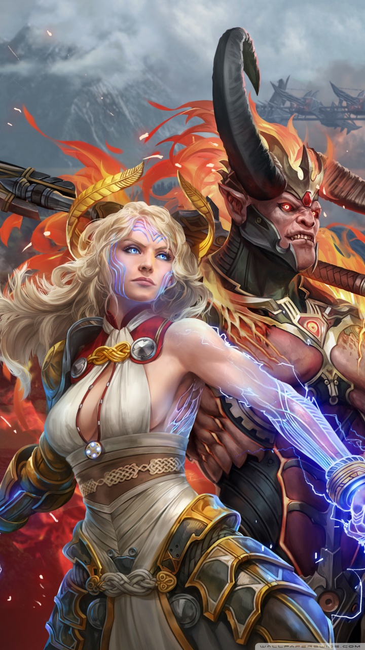 Skyforge Characters Wallpapers