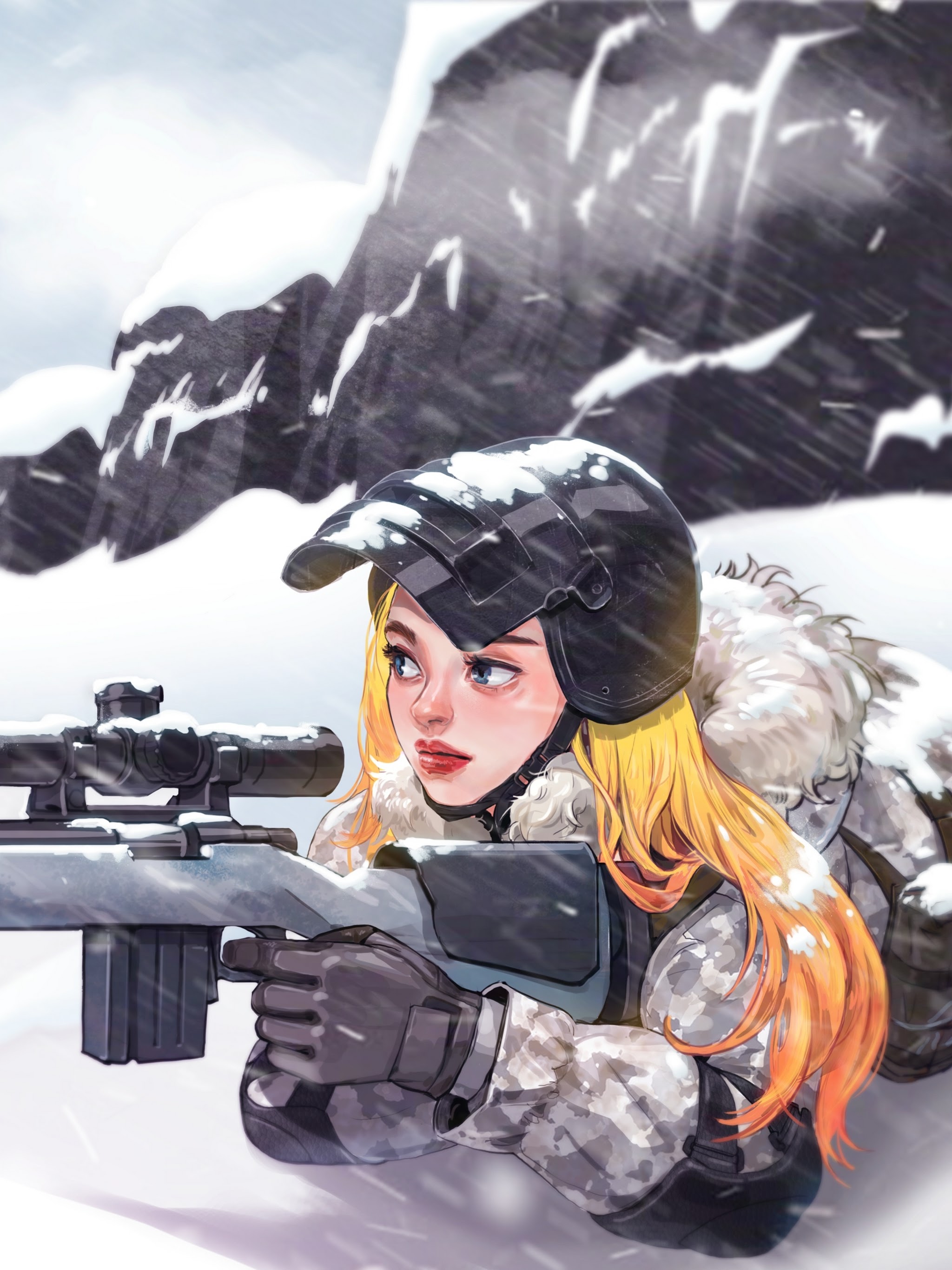 Sniper Girl Playerunknowns Battlegrounds Wallpapers