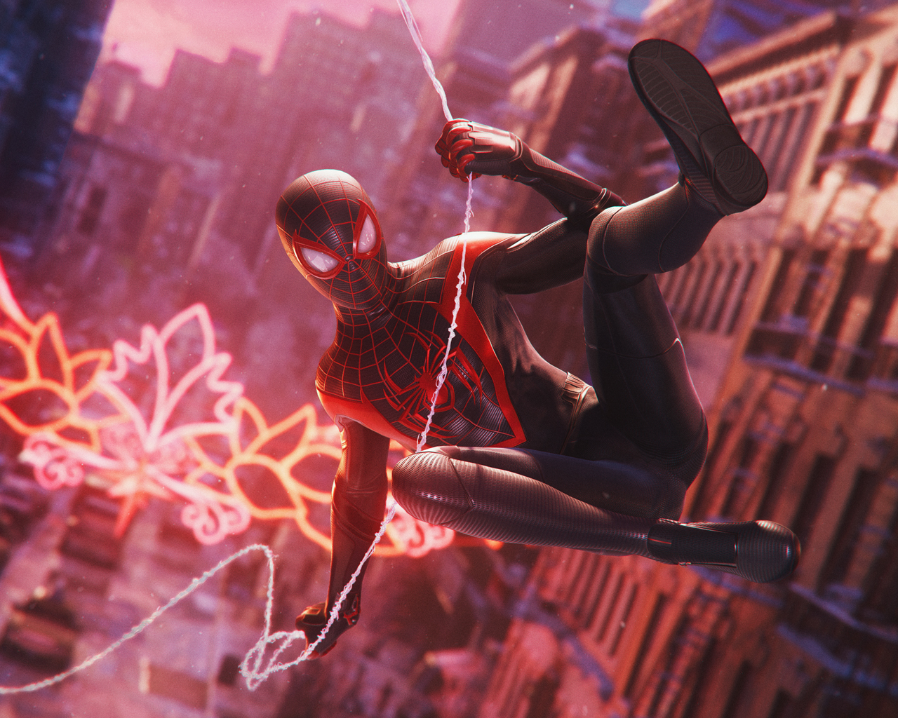 Spider Cat Spider-Man Miles Morales Wallpapers