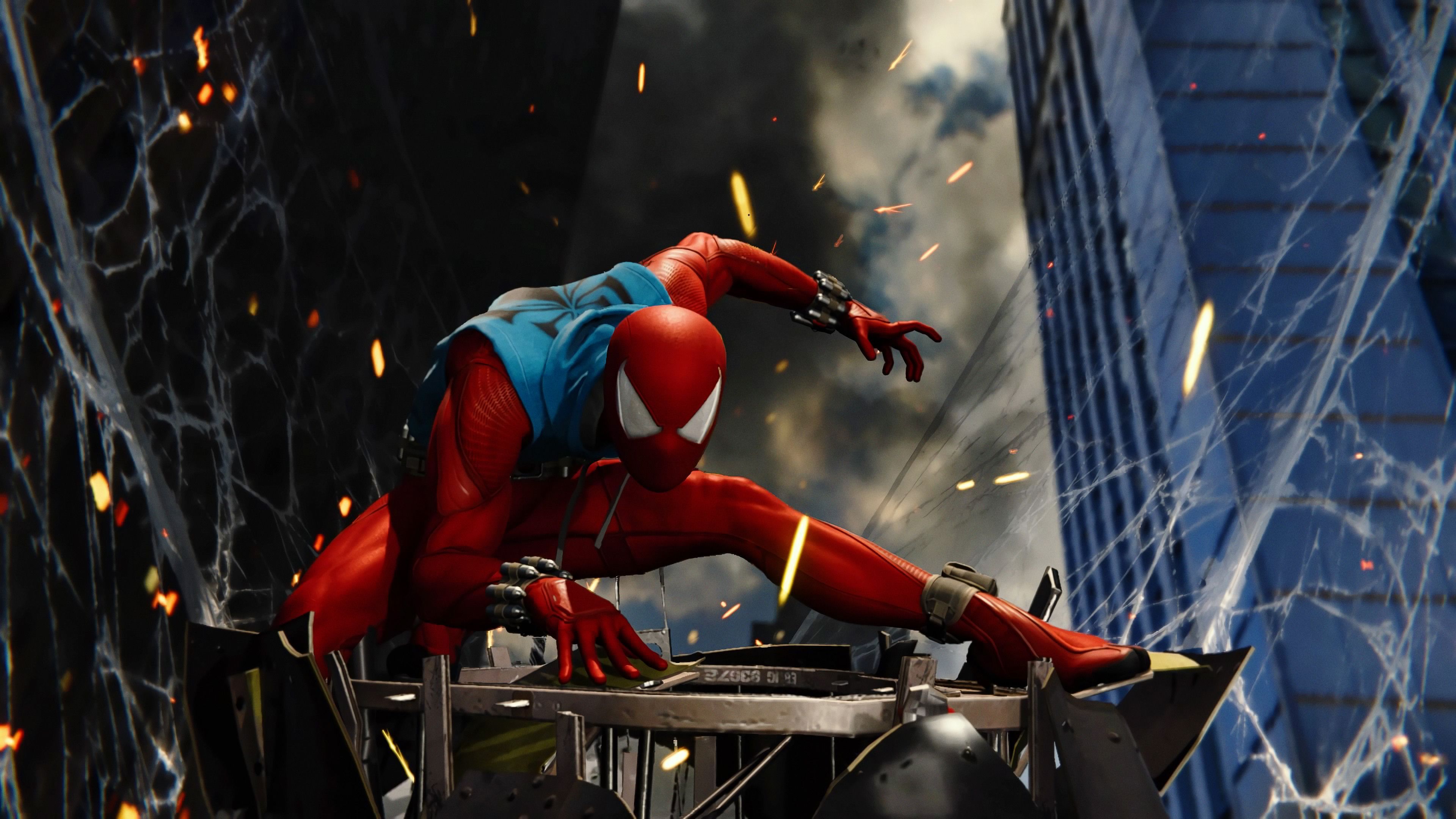 Spider Man Marvel's Avengers Gaming Wallpapers