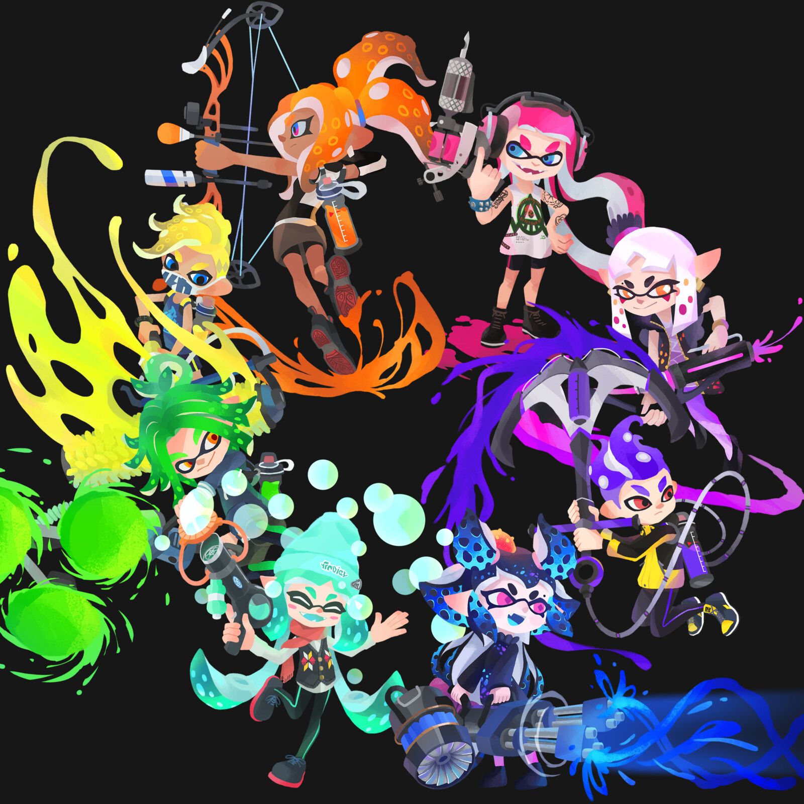 Splatoon 3 Wallpapers