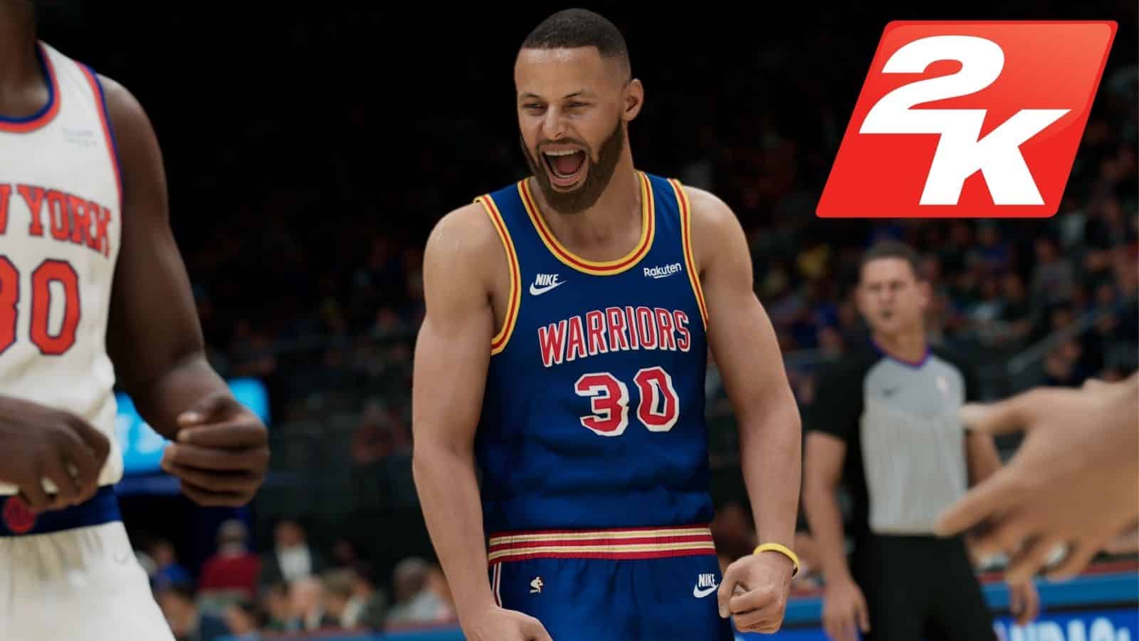 Steph Curry NBA 2K22 Wallpapers