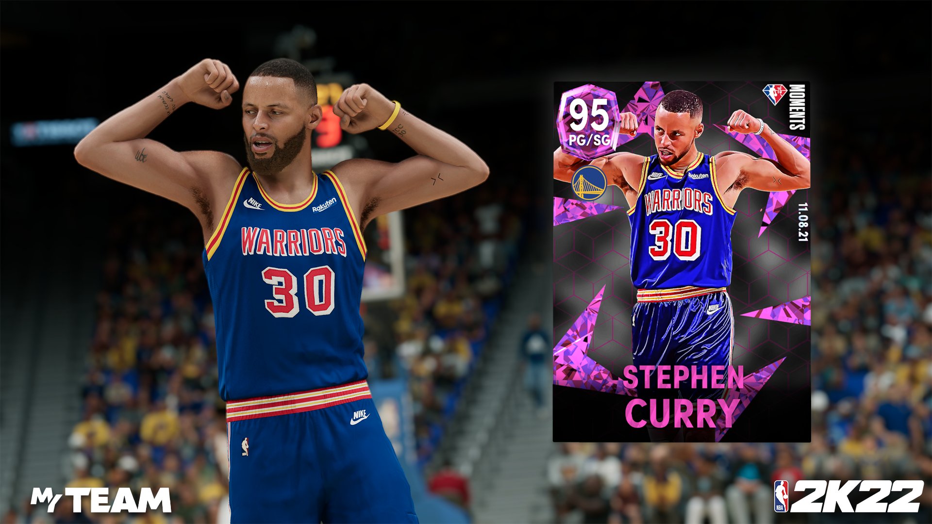 Steph Curry NBA 2K22 Wallpapers