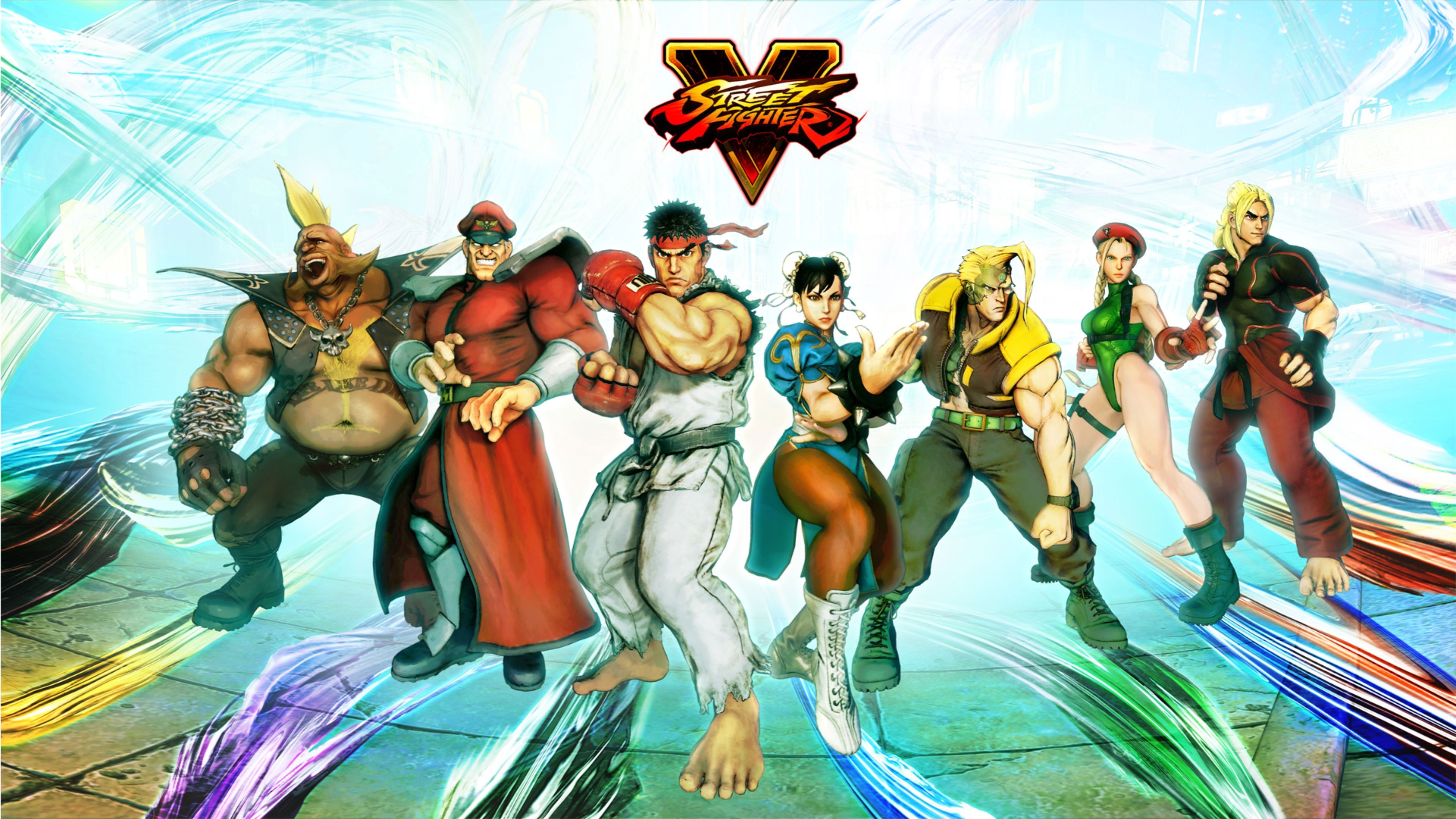 Street Fighter V Digital Poster Wallpapers