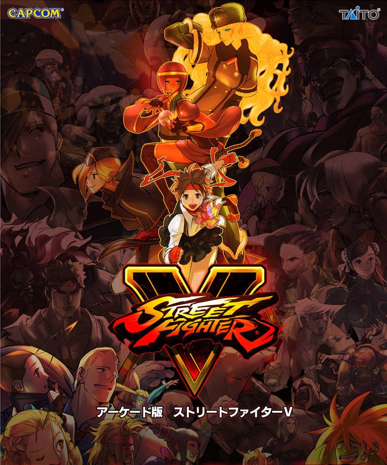 Street Fighter V Digital Poster Wallpapers