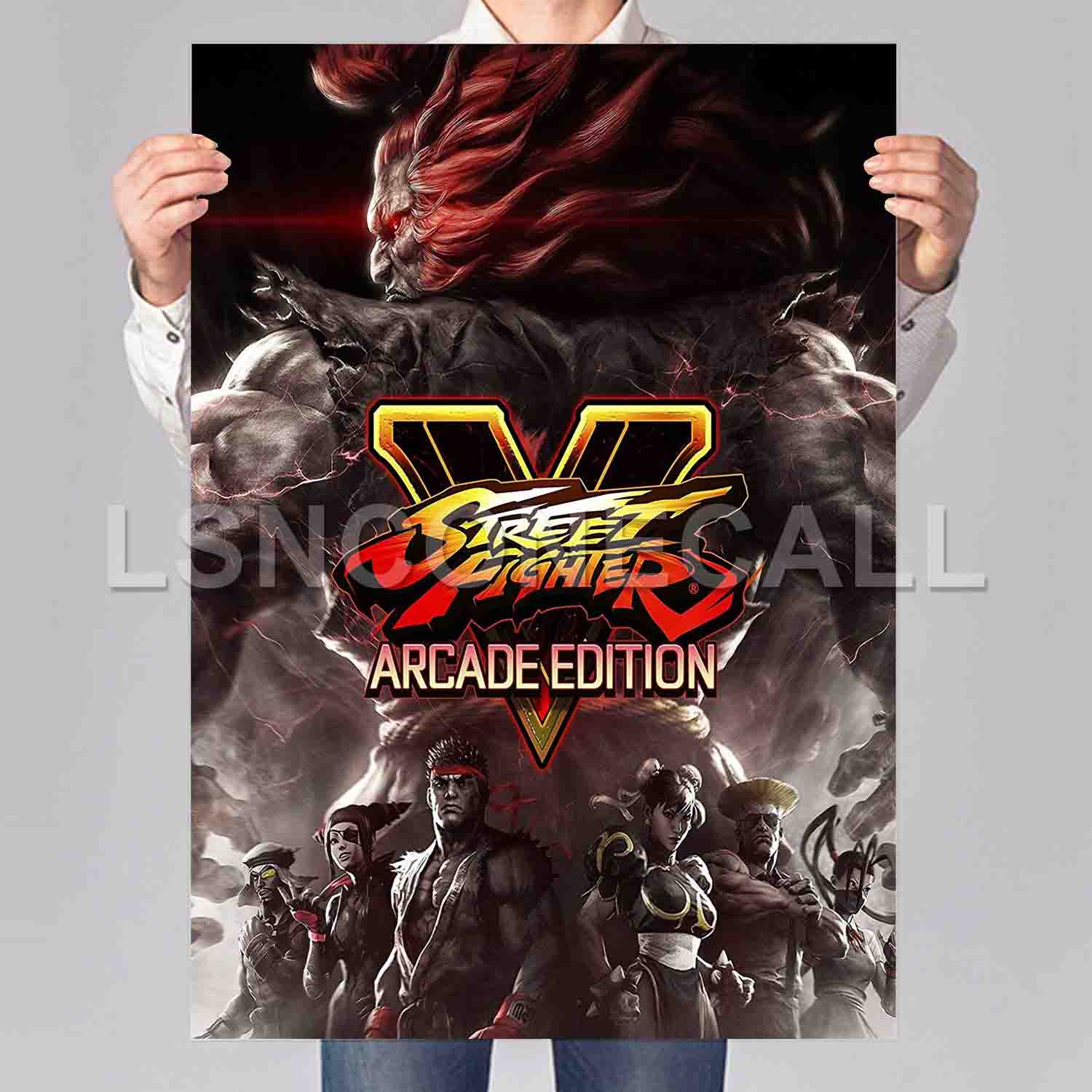 Street Fighter V Digital Poster Wallpapers