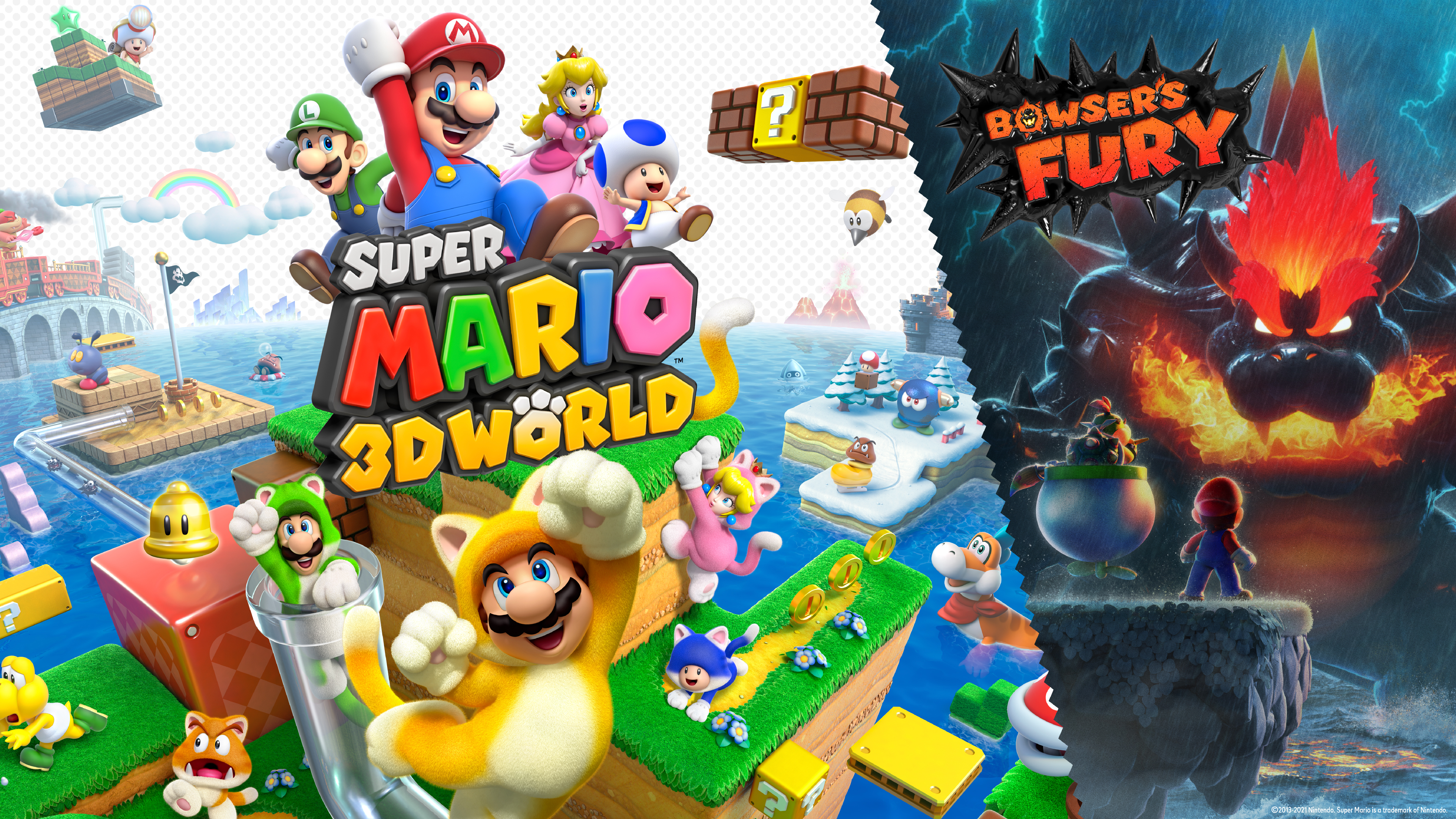 Super Mario 3D World + BowserвЂ™s Fury Wallpapers