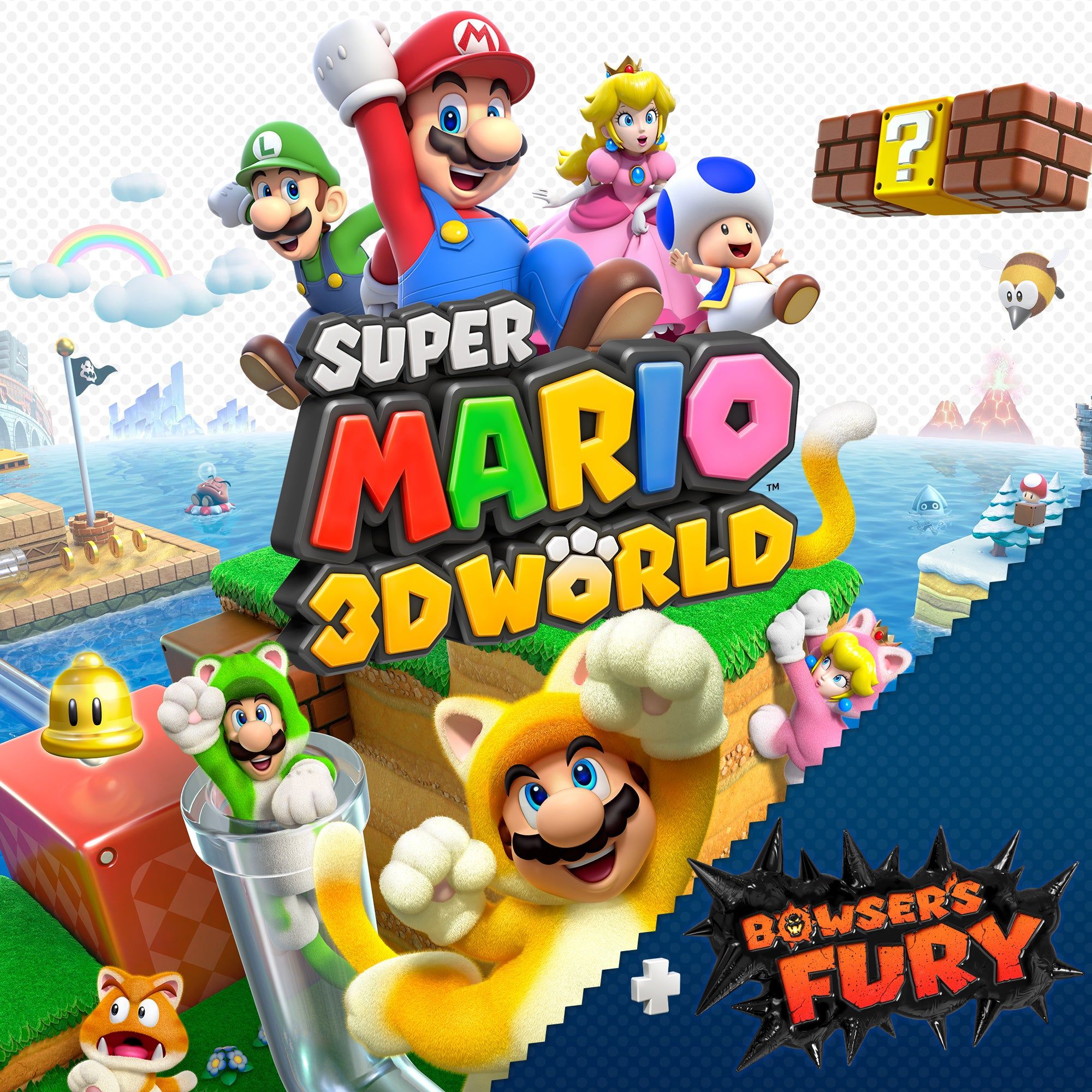 Super Mario 3D World + BowserвЂ™s Fury Wallpapers