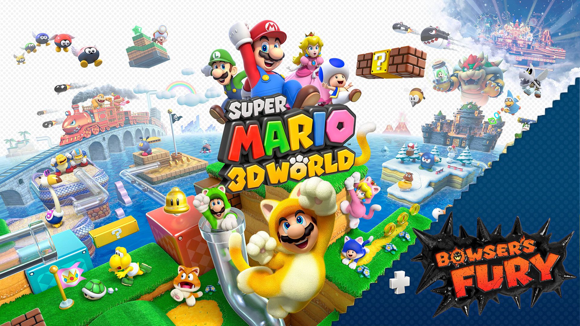 Super Mario 3D World + BowserвЂ™s Fury Wallpapers
