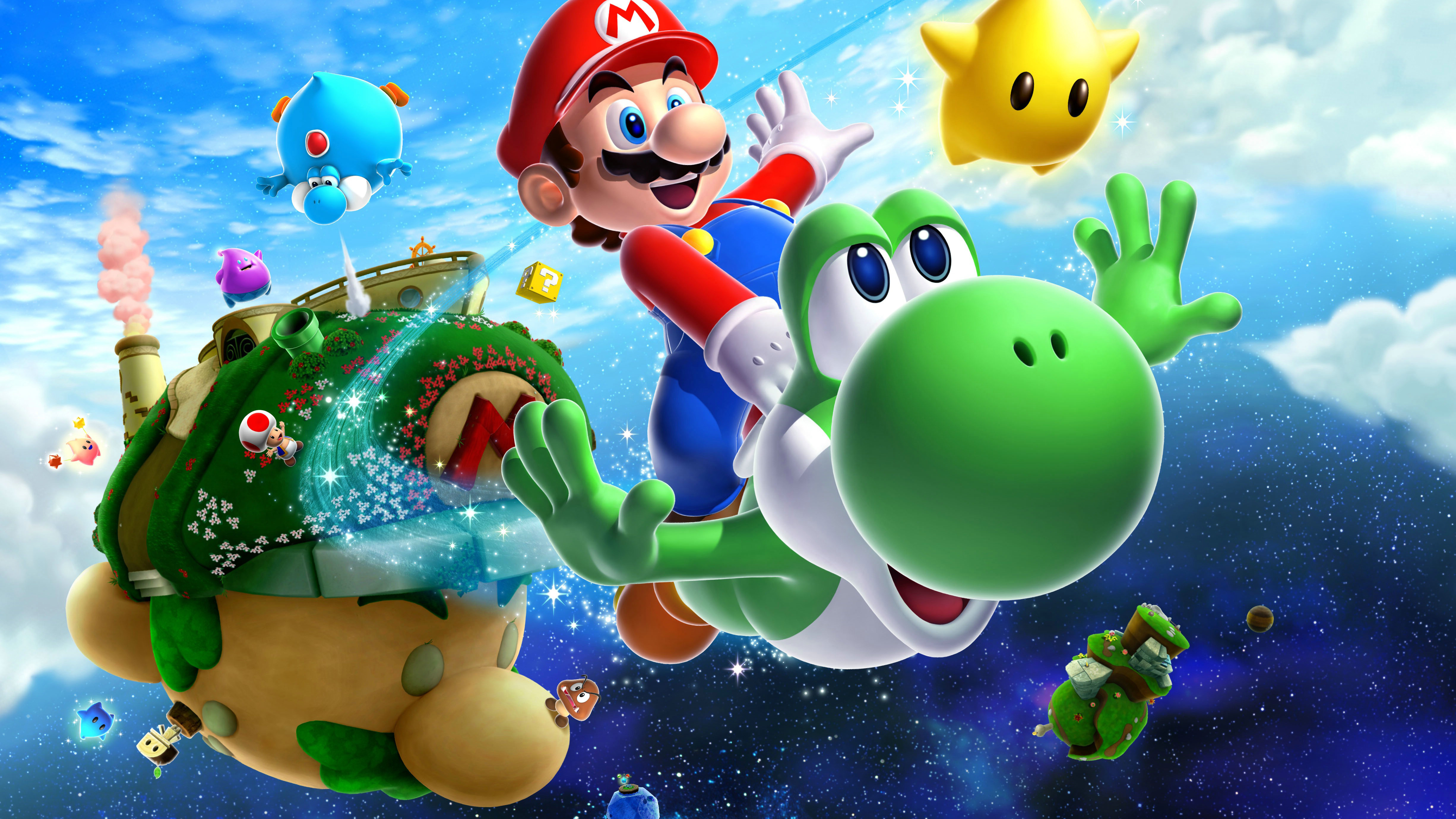 Super Mario Galaxy Wallpapers