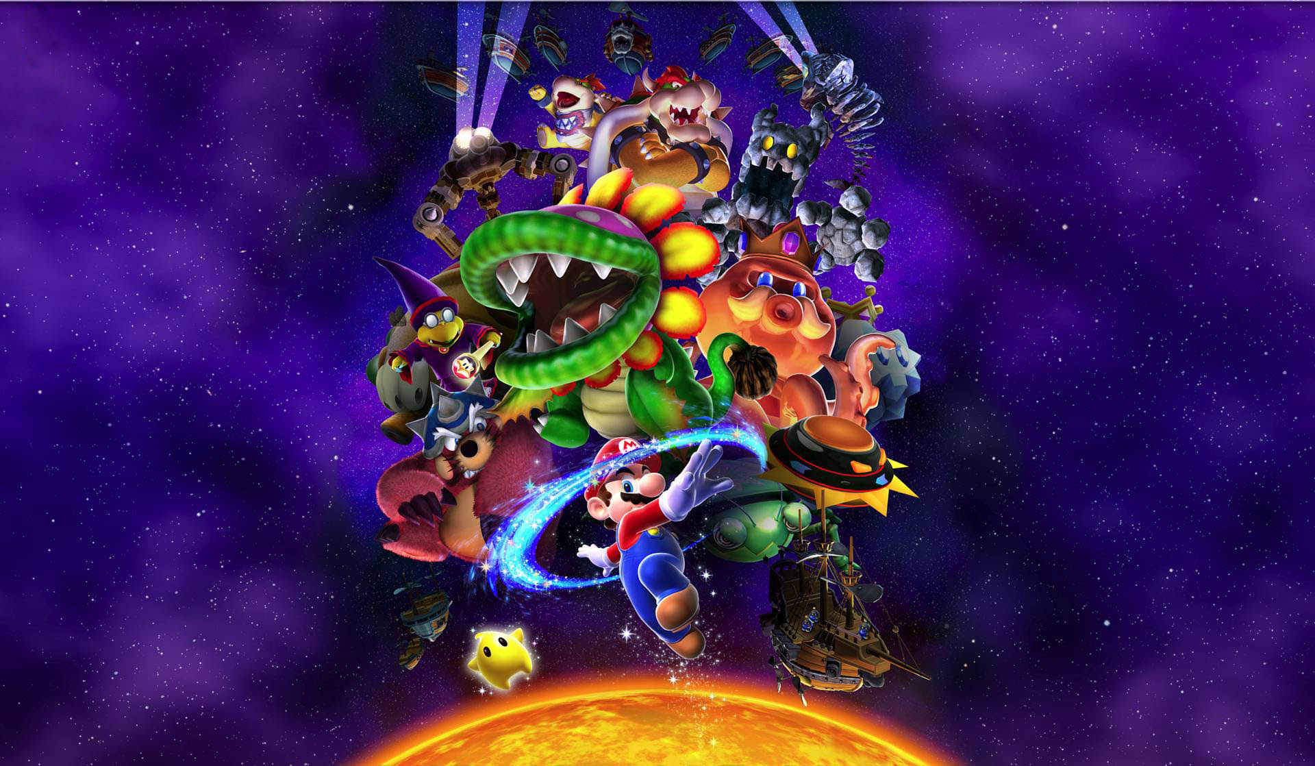 Super Mario Galaxy Wallpapers