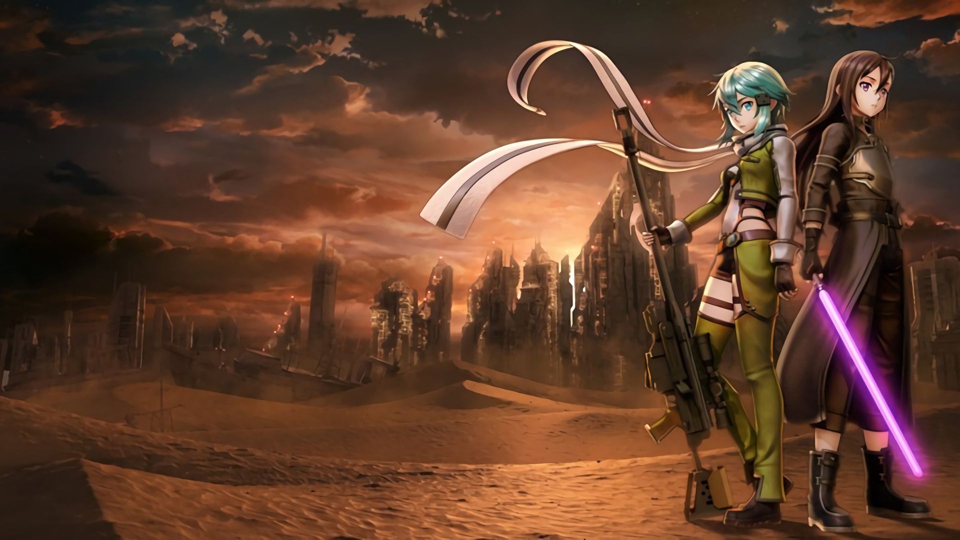 Sword Art Online: Fatal Bullet Wallpapers