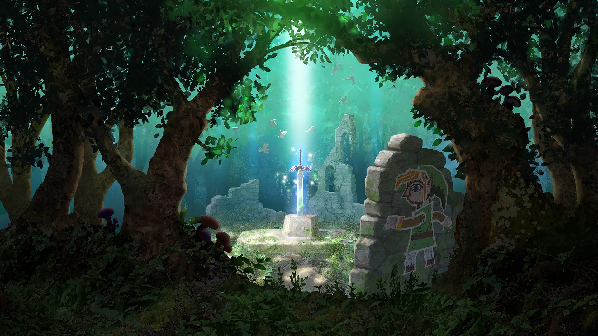 The Legend Of Zelda: A Link Between Worlds Wallpapers