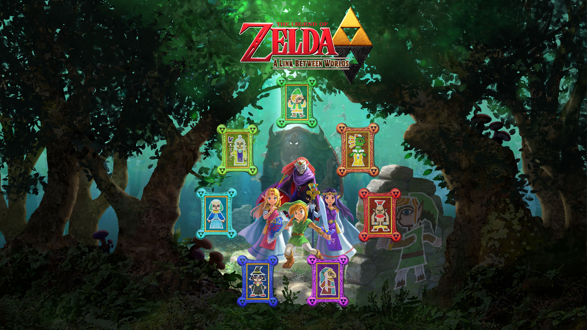 The Legend Of Zelda: A Link Between Worlds Wallpapers