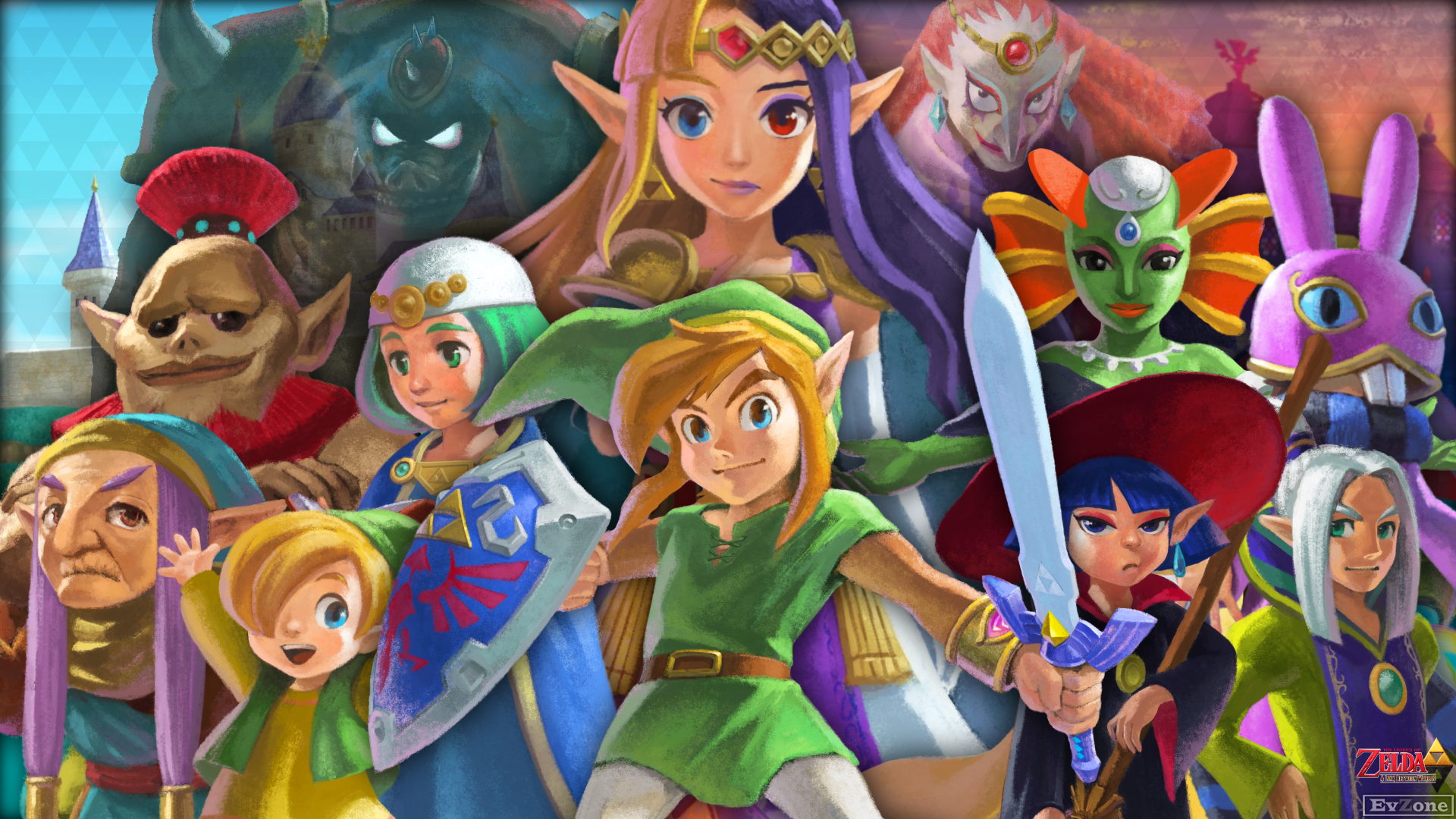 The Legend Of Zelda: A Link Between Worlds Wallpapers