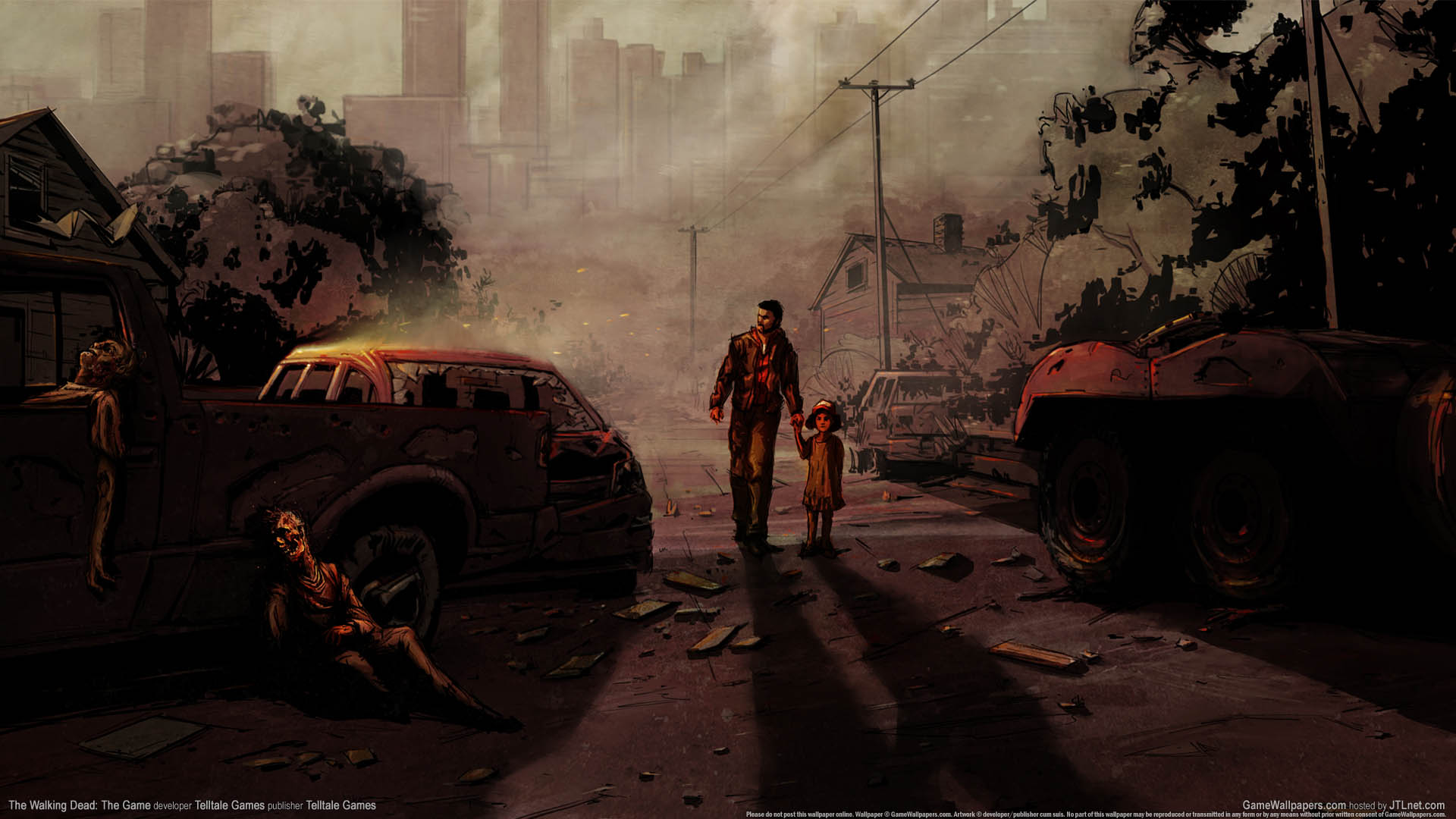 The Walking Dead Game Wallpapers