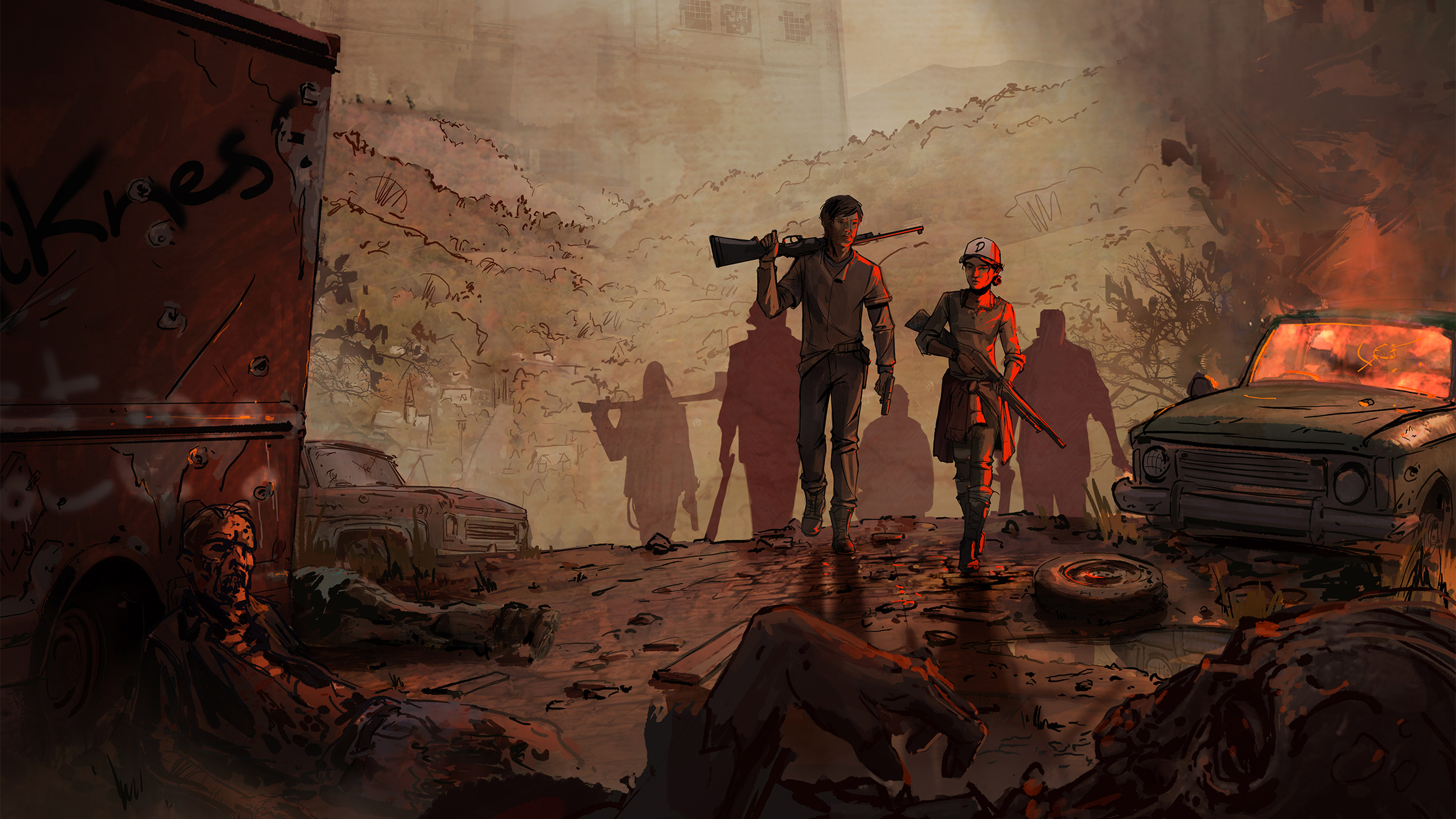 The Walking Dead Game Wallpapers