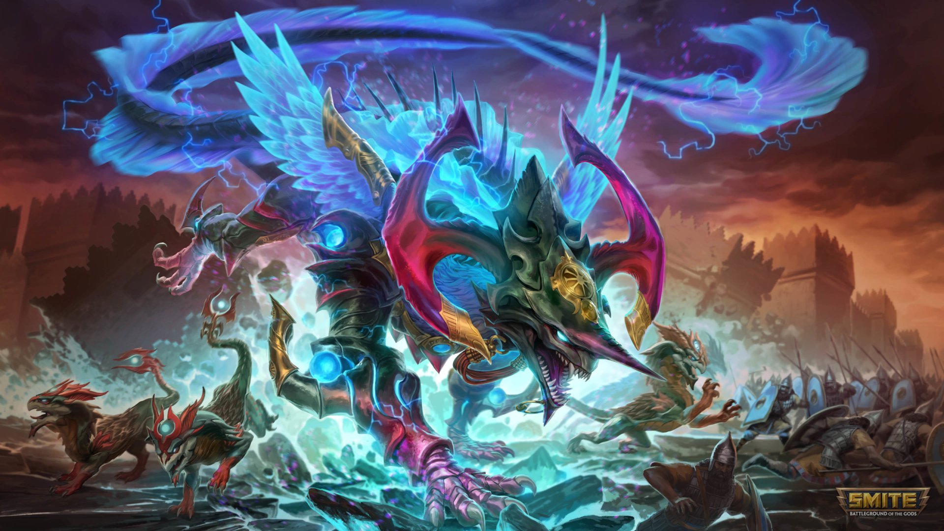 Tiamat Smite Wallpapers