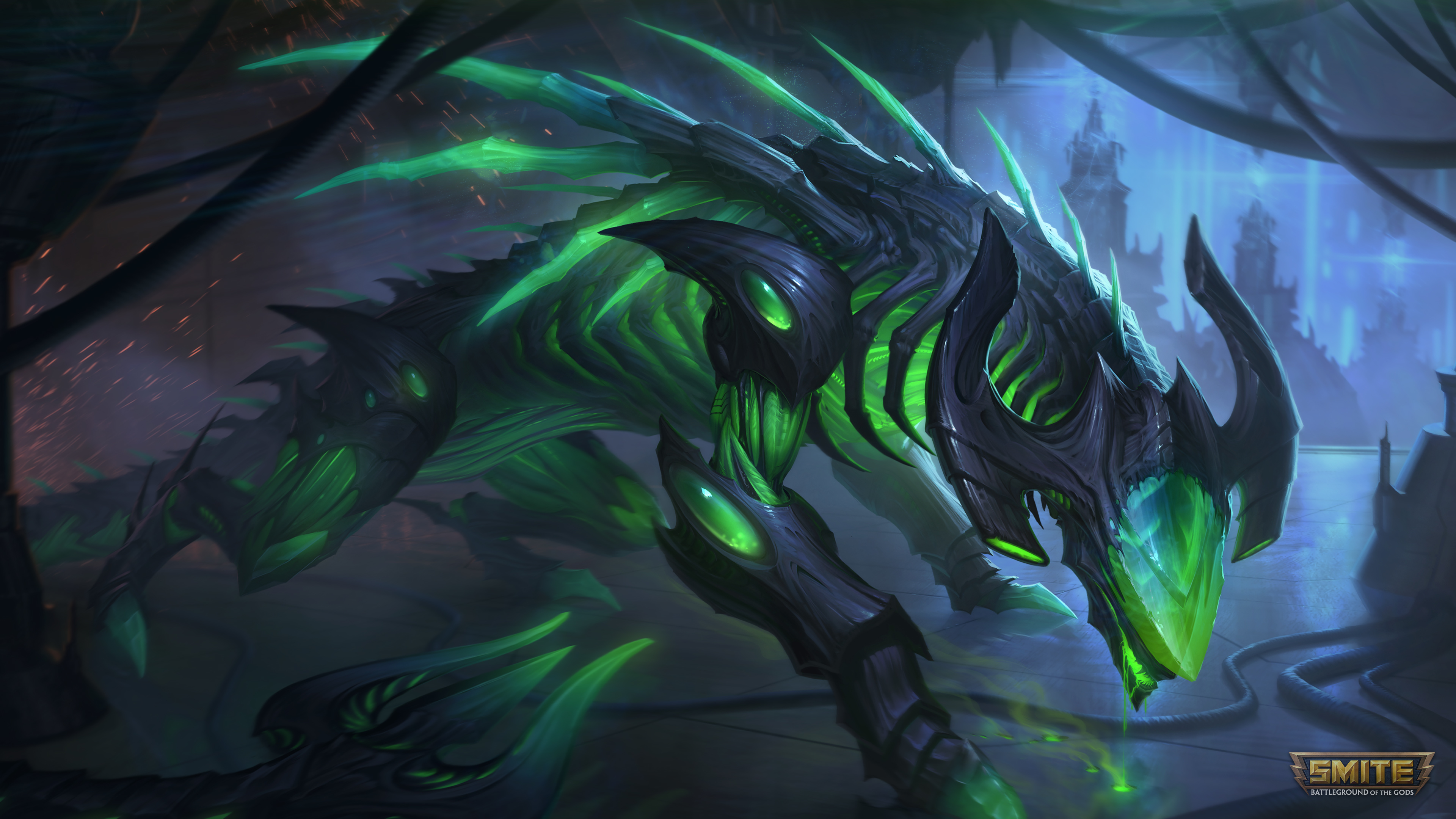 Tiamat Smite Wallpapers