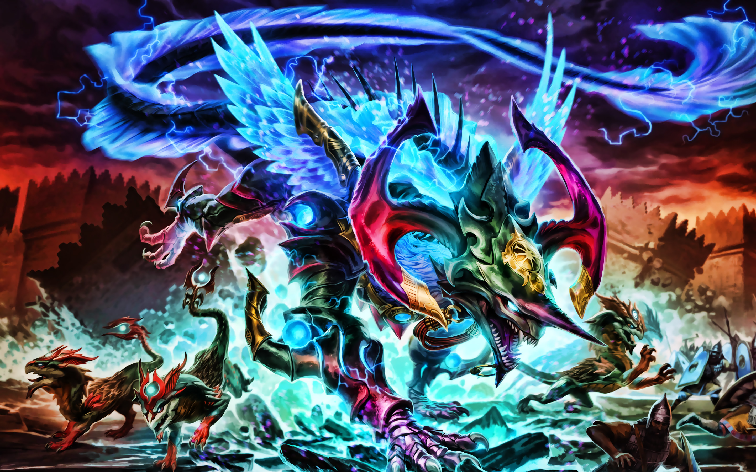 Tiamat Smite Wallpapers