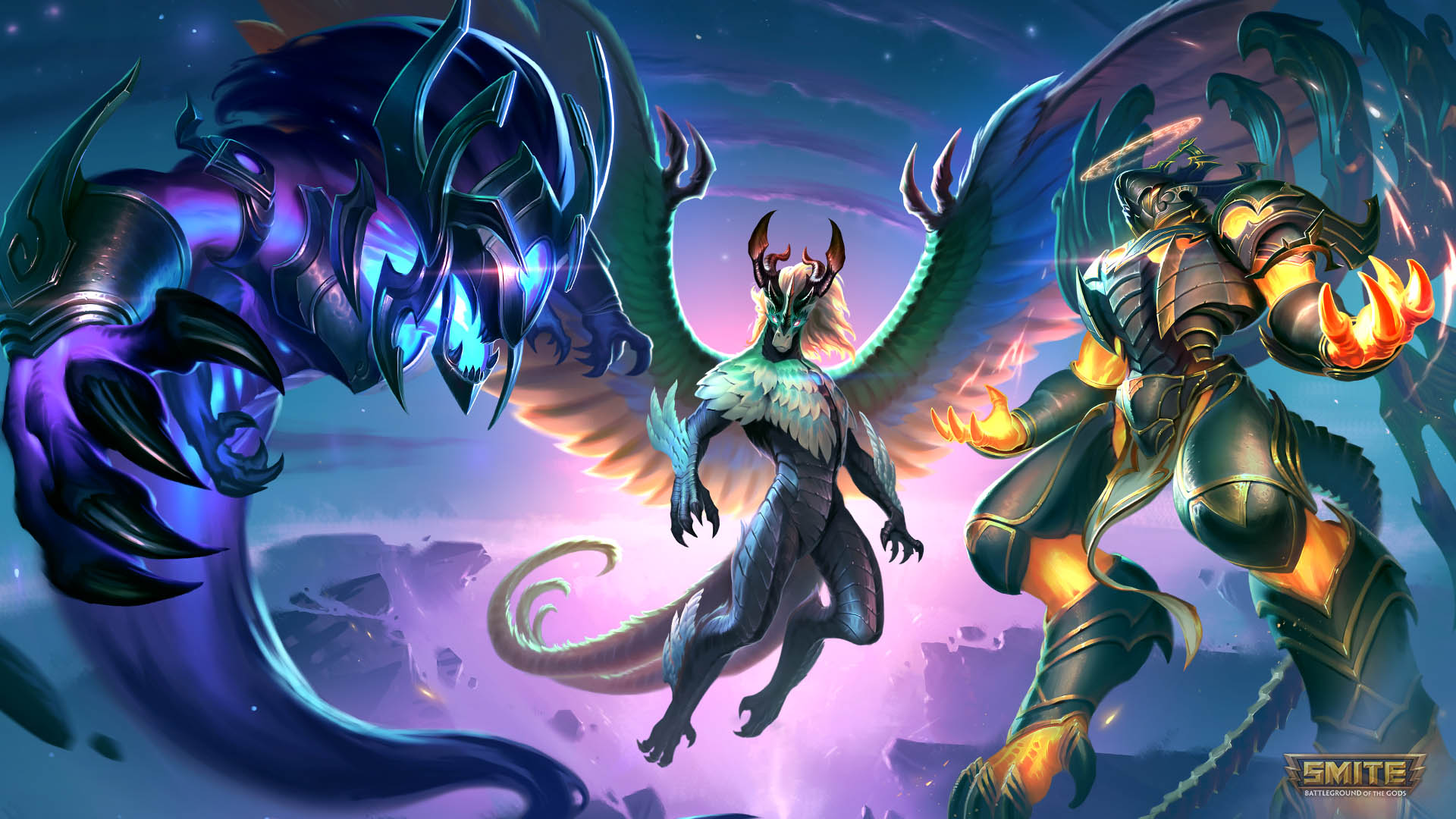 Tiamat Smite Wallpapers