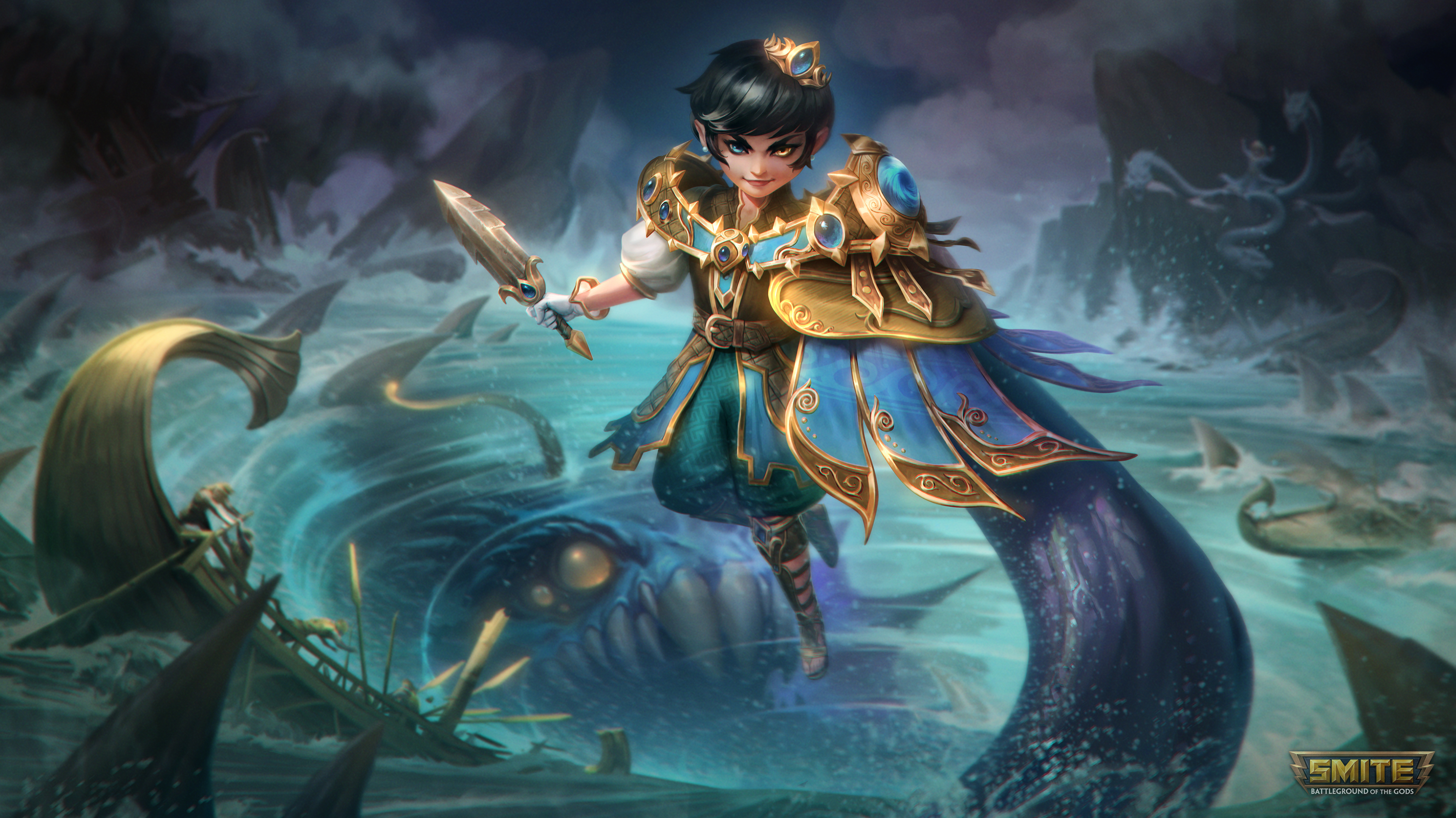 Tiamat Smite Wallpapers