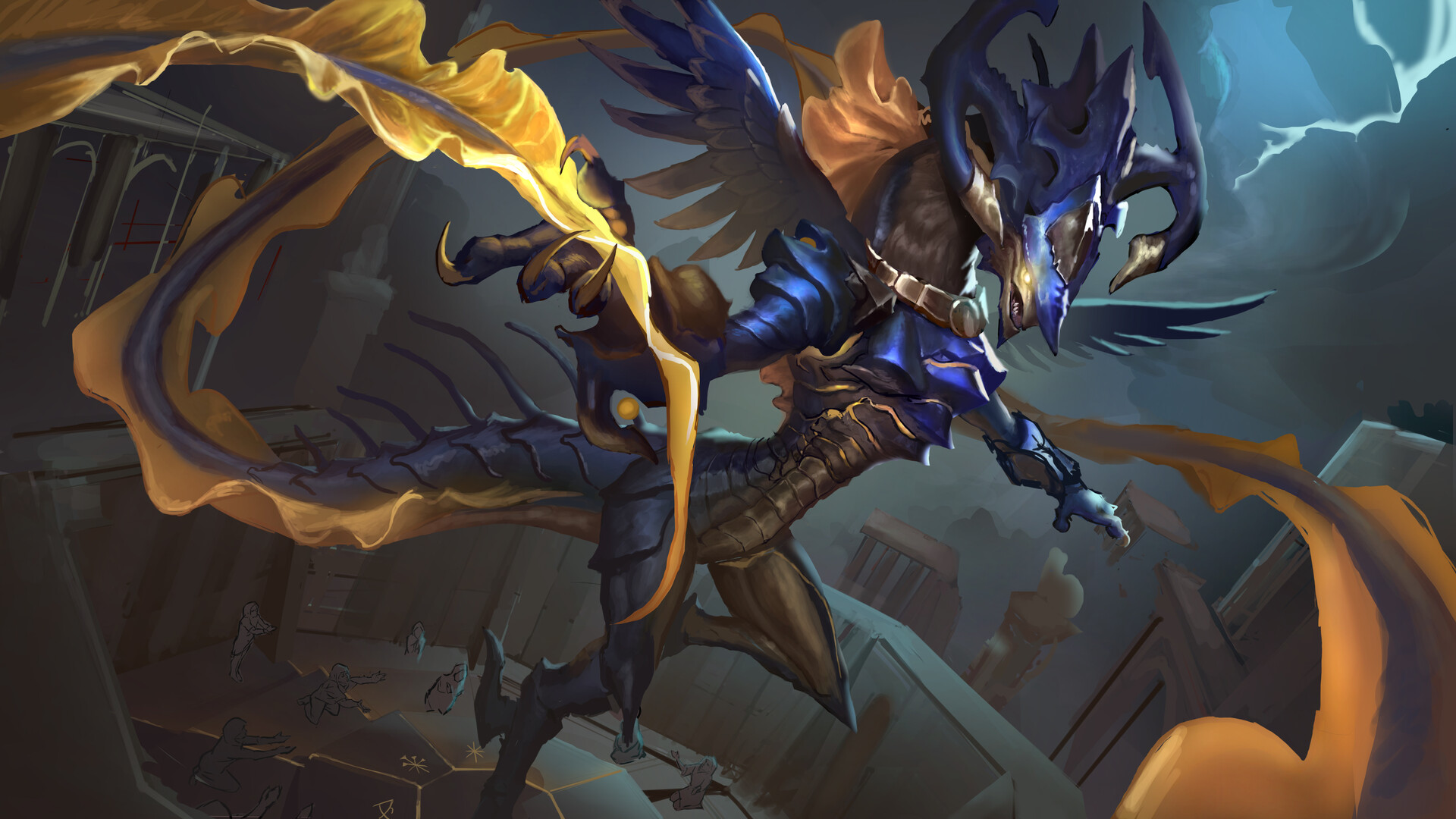 Tiamat Smite Wallpapers