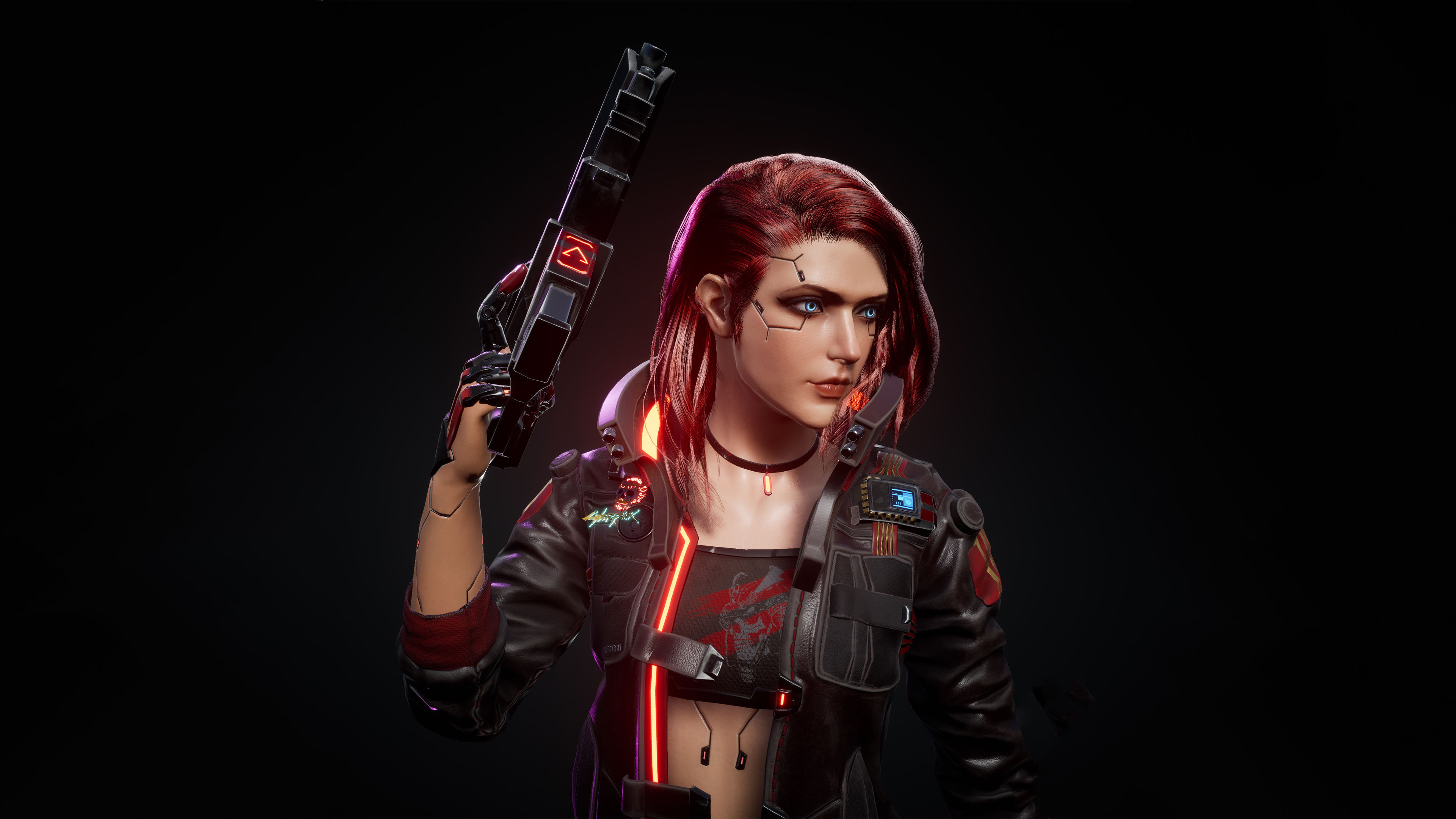 V In Cyberpunk 2077 New Wallpapers