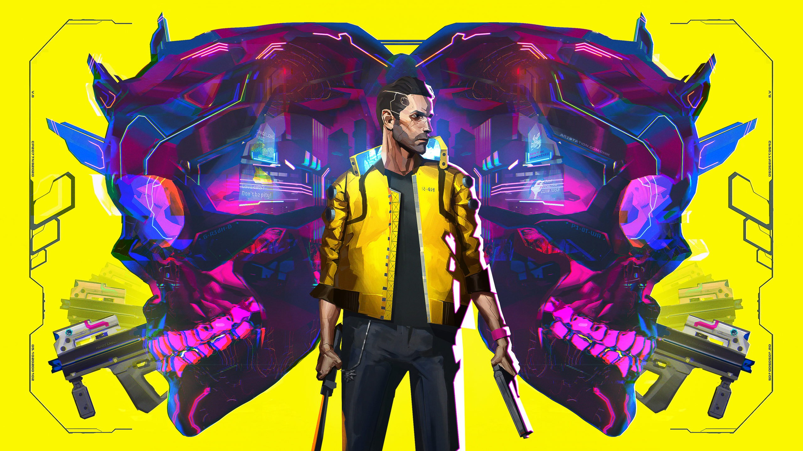 V of Cyberpunk 2077 Wallpapers