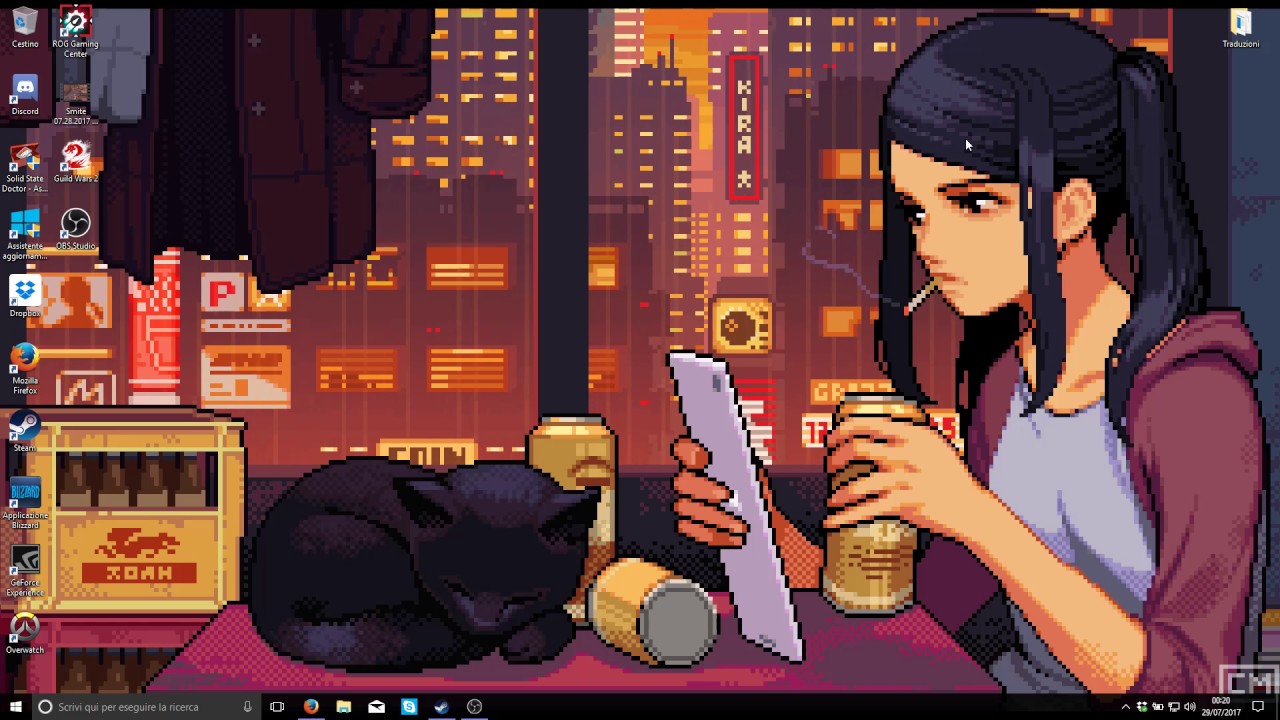 VA-11 Hall-A: Cyberpunk Bartender Action Wallpapers