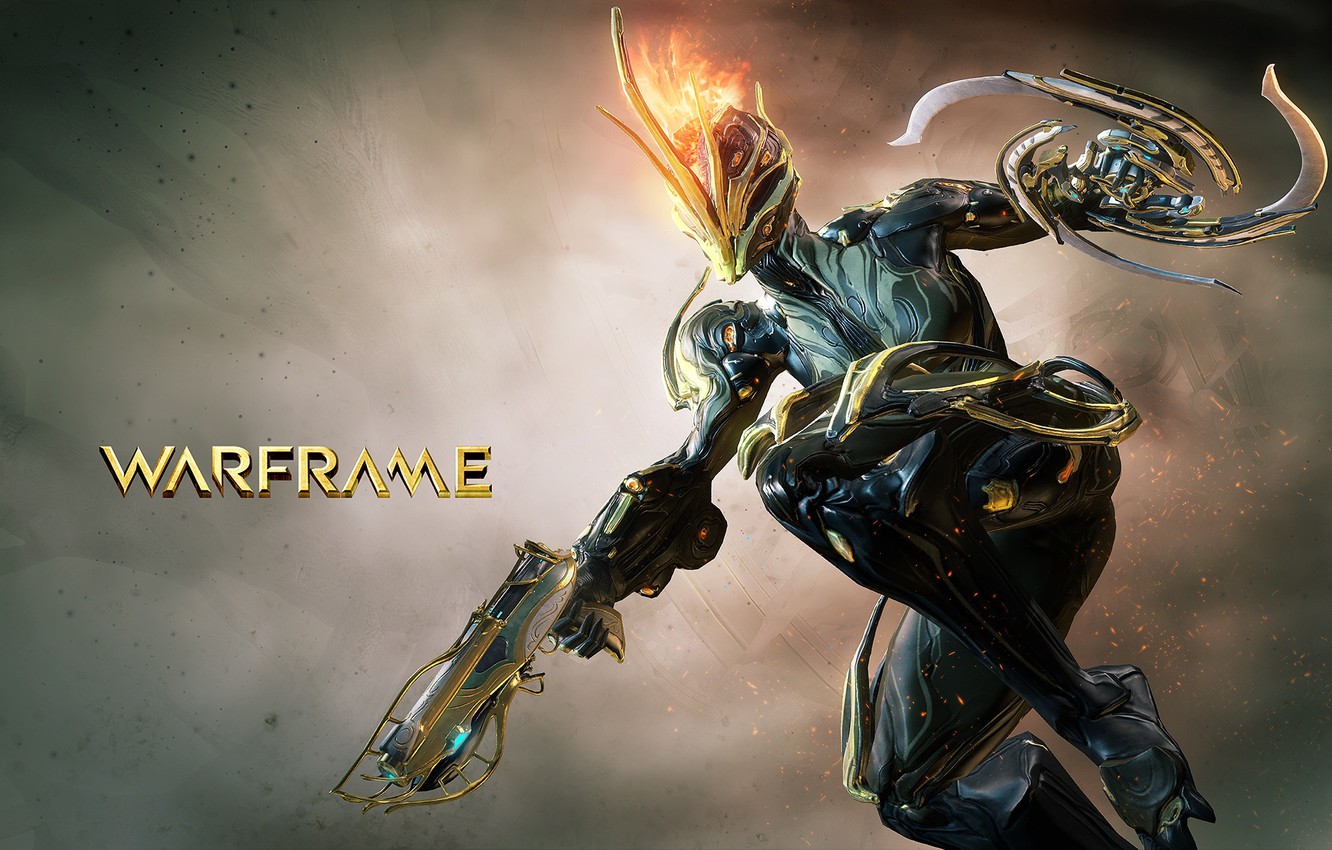 Warframe Gold Armour Wallpapers