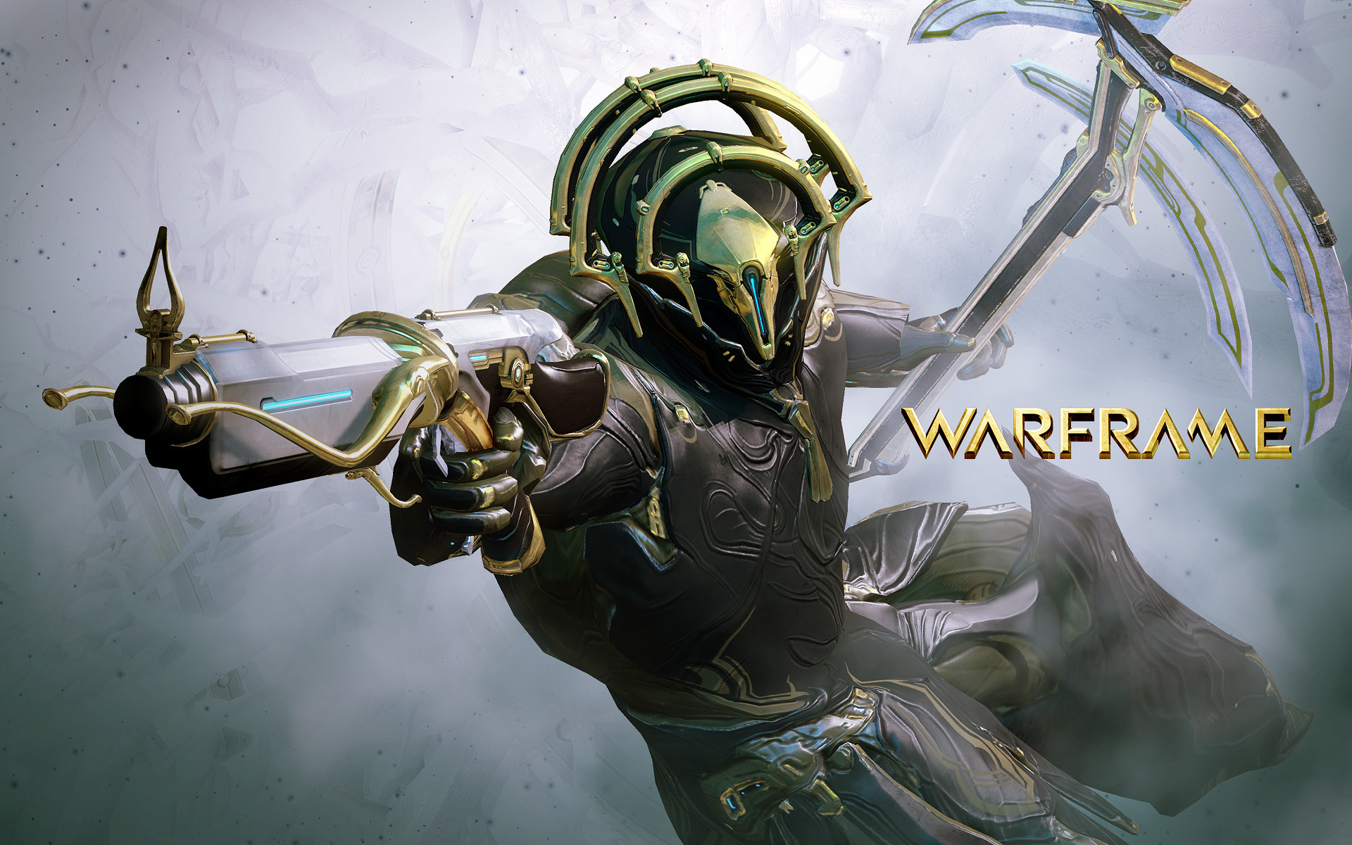 Warframe Gold Armour Wallpapers