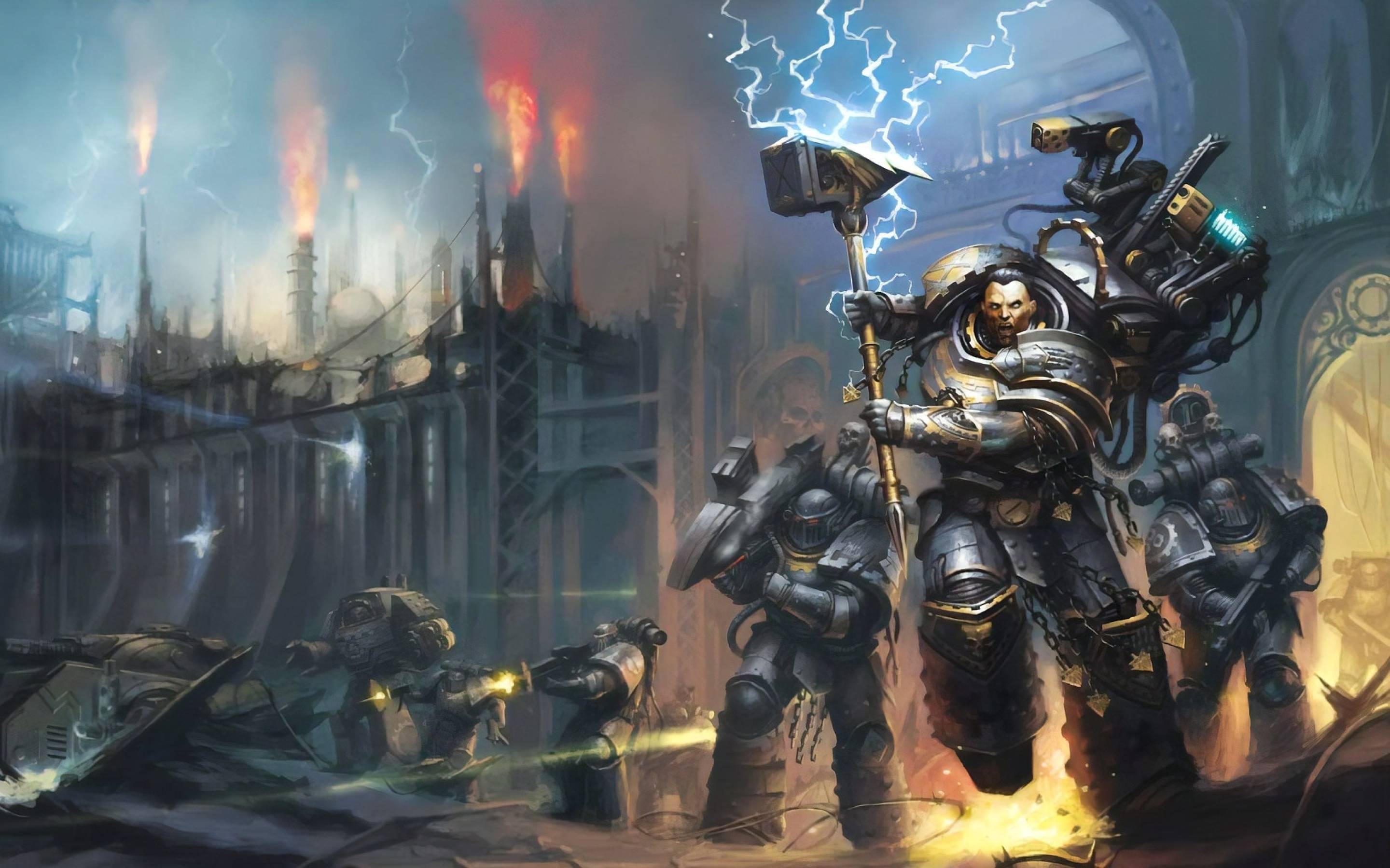 Warhammer 40k HD Warrior Battle Wallpapers