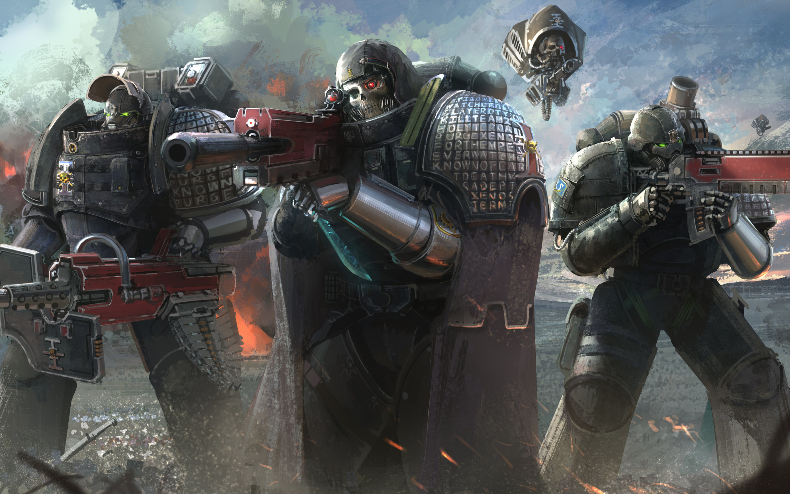 Warhammer 40k HD Warrior Battle Wallpapers