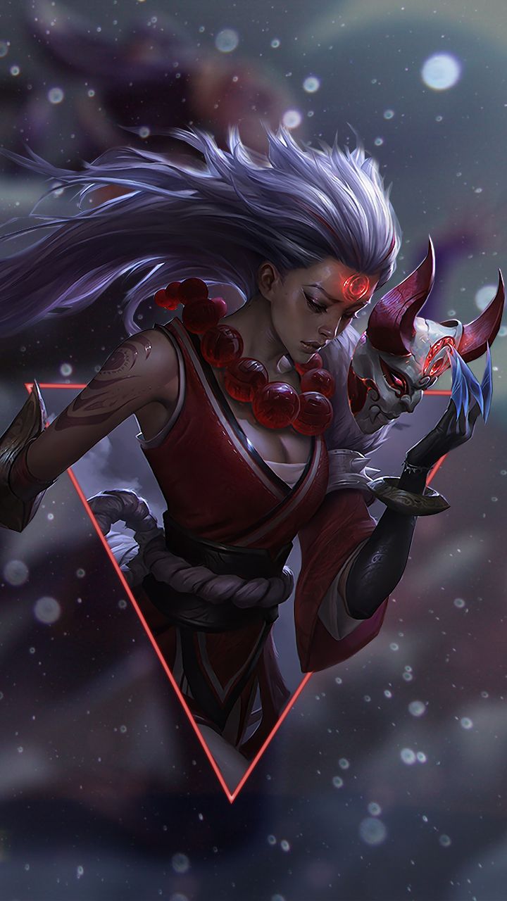 Warriro Diana League Of Legends Wallpapers