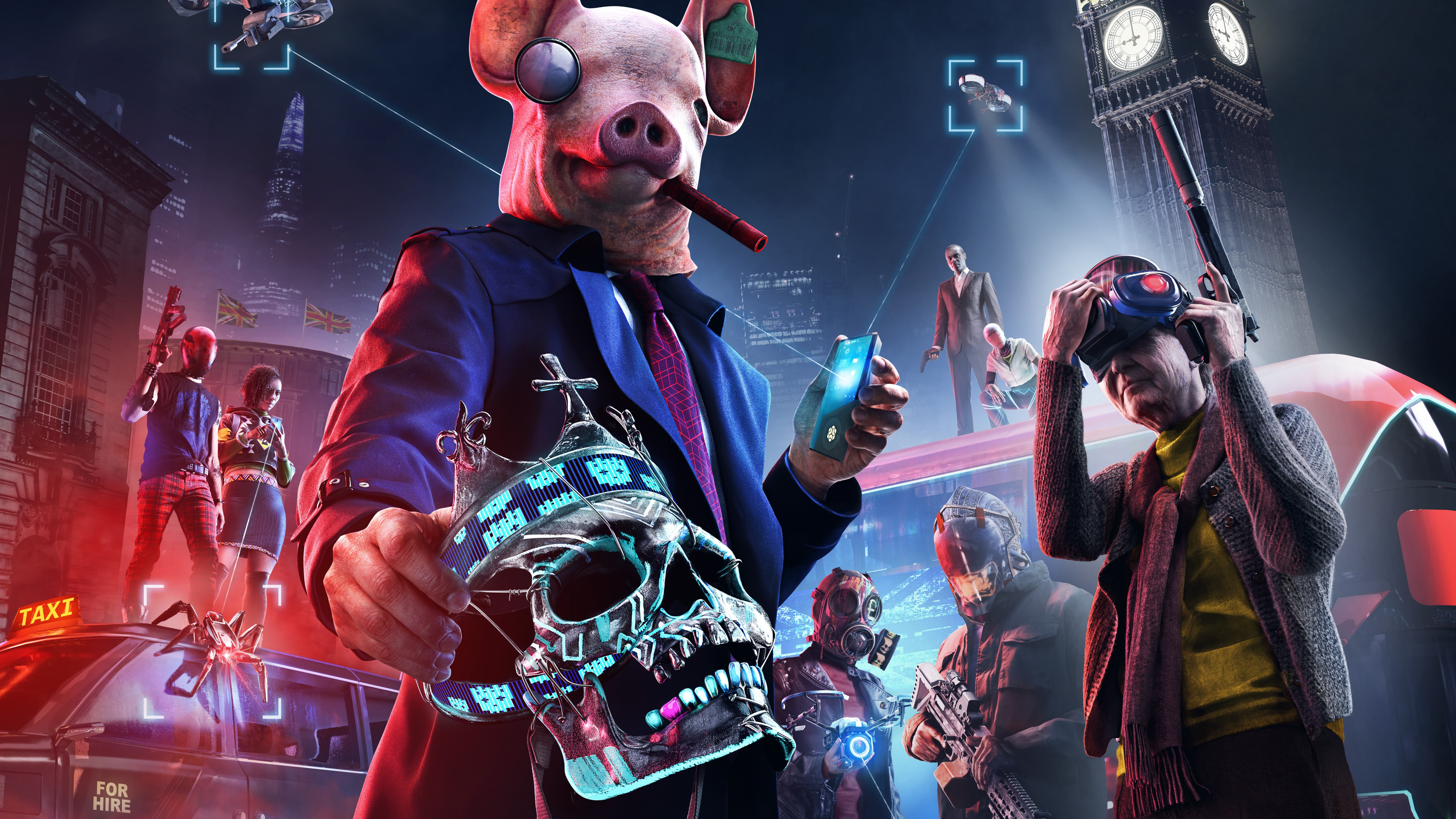 Watch Dogs Legion Poster 8K Wallpapers