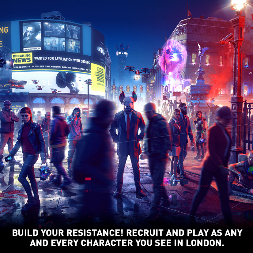 Watch Dogs Legion Poster 8K Wallpapers