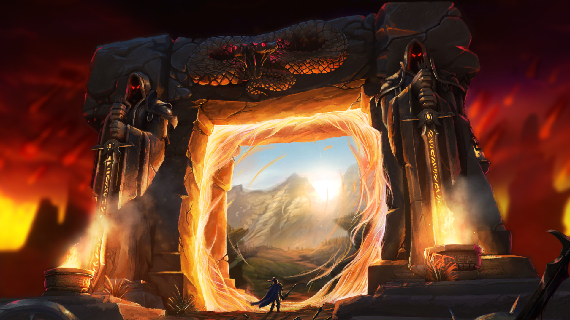 world of warcraft landscape Wallpapers