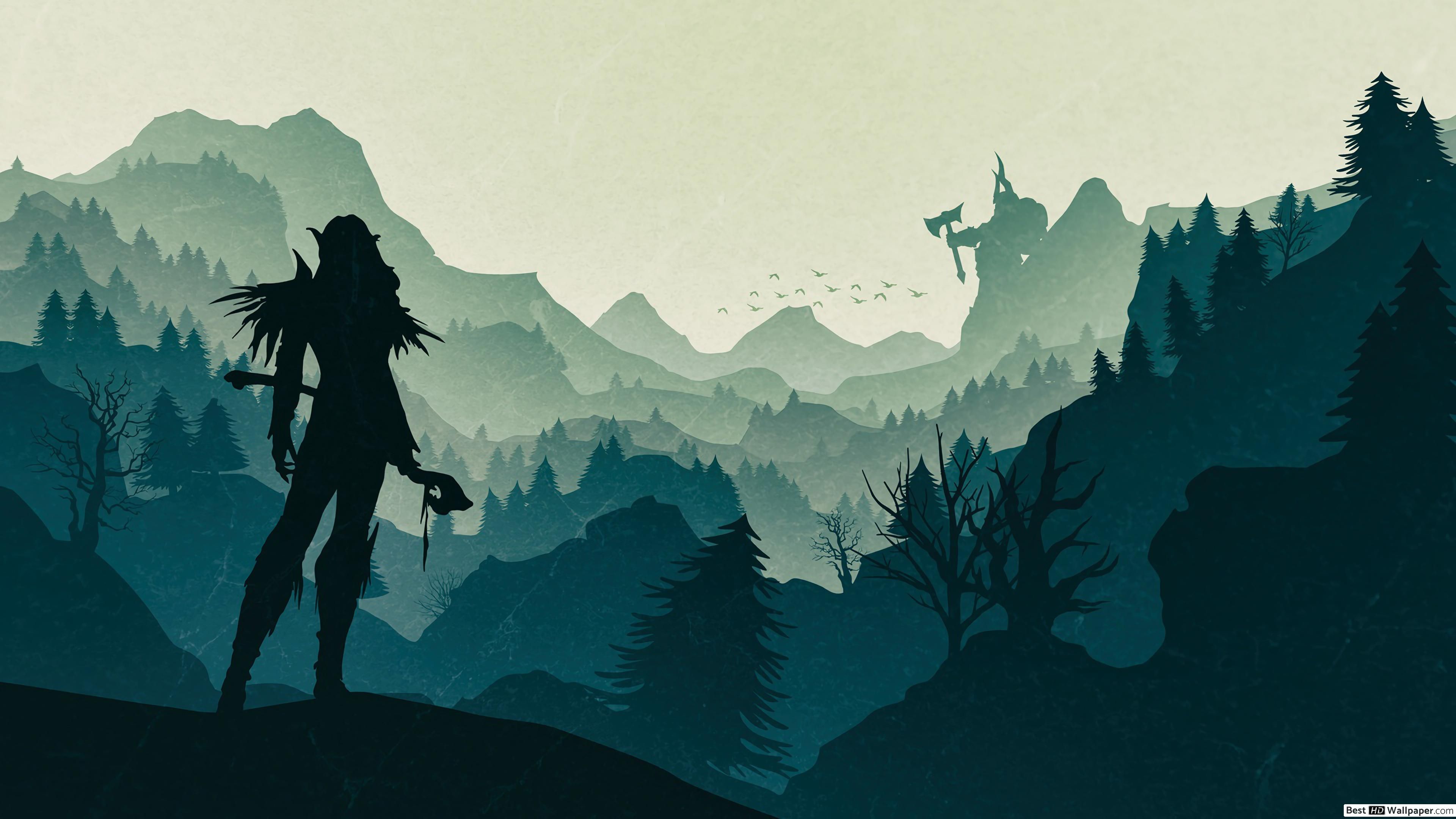 world of warcraft minimalist Wallpapers