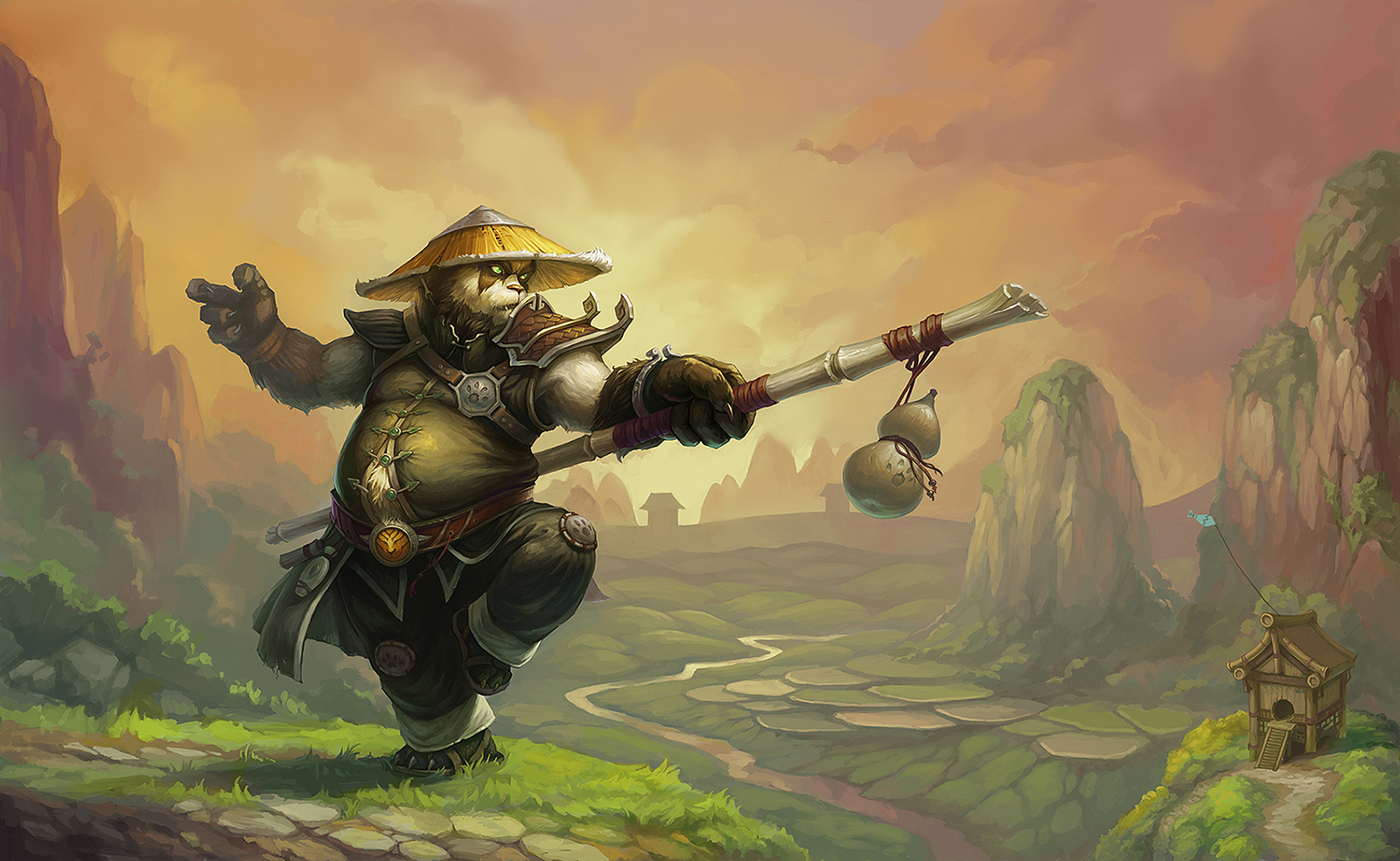world of warcraft monk Wallpapers