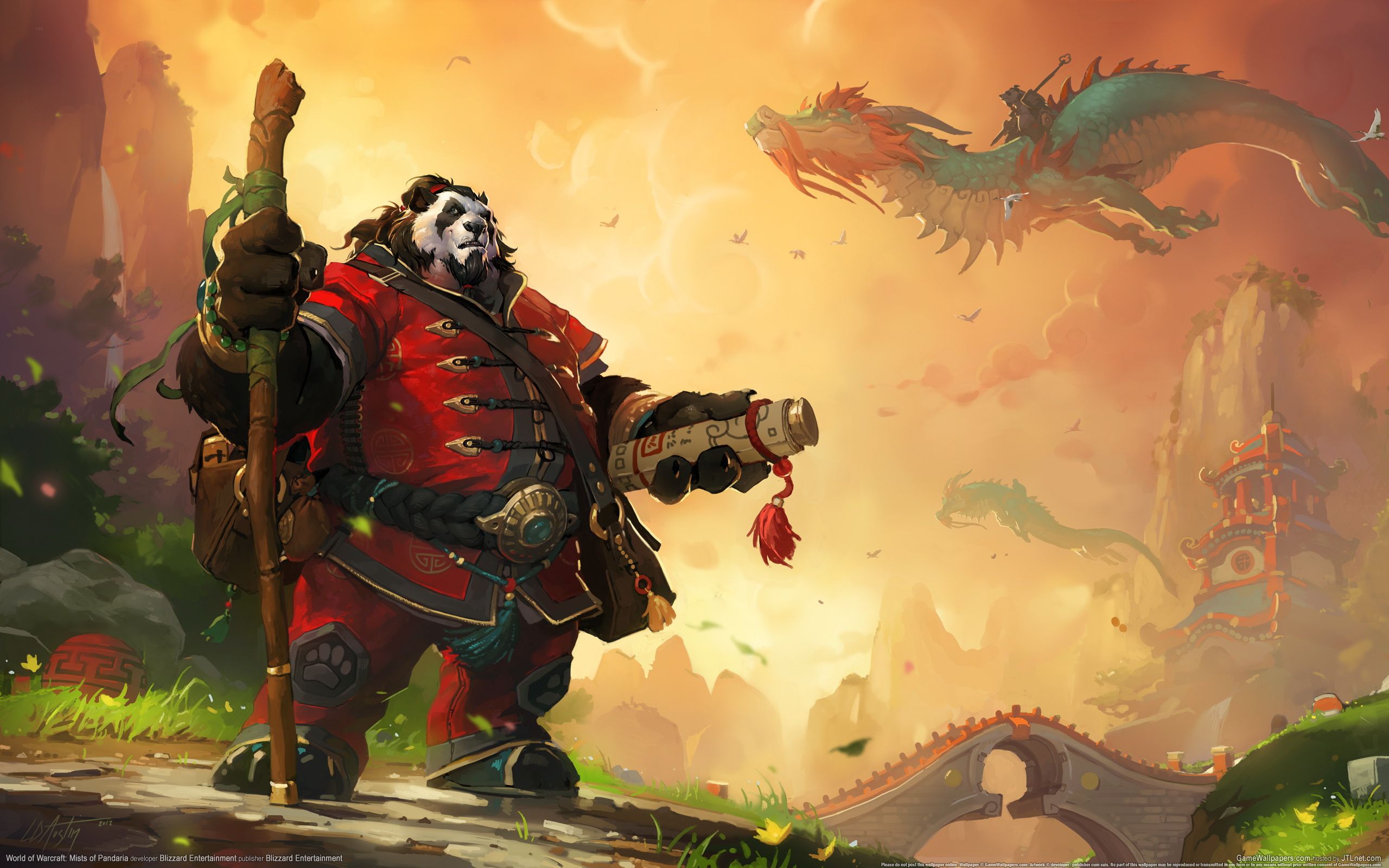 world of warcraft monk Wallpapers